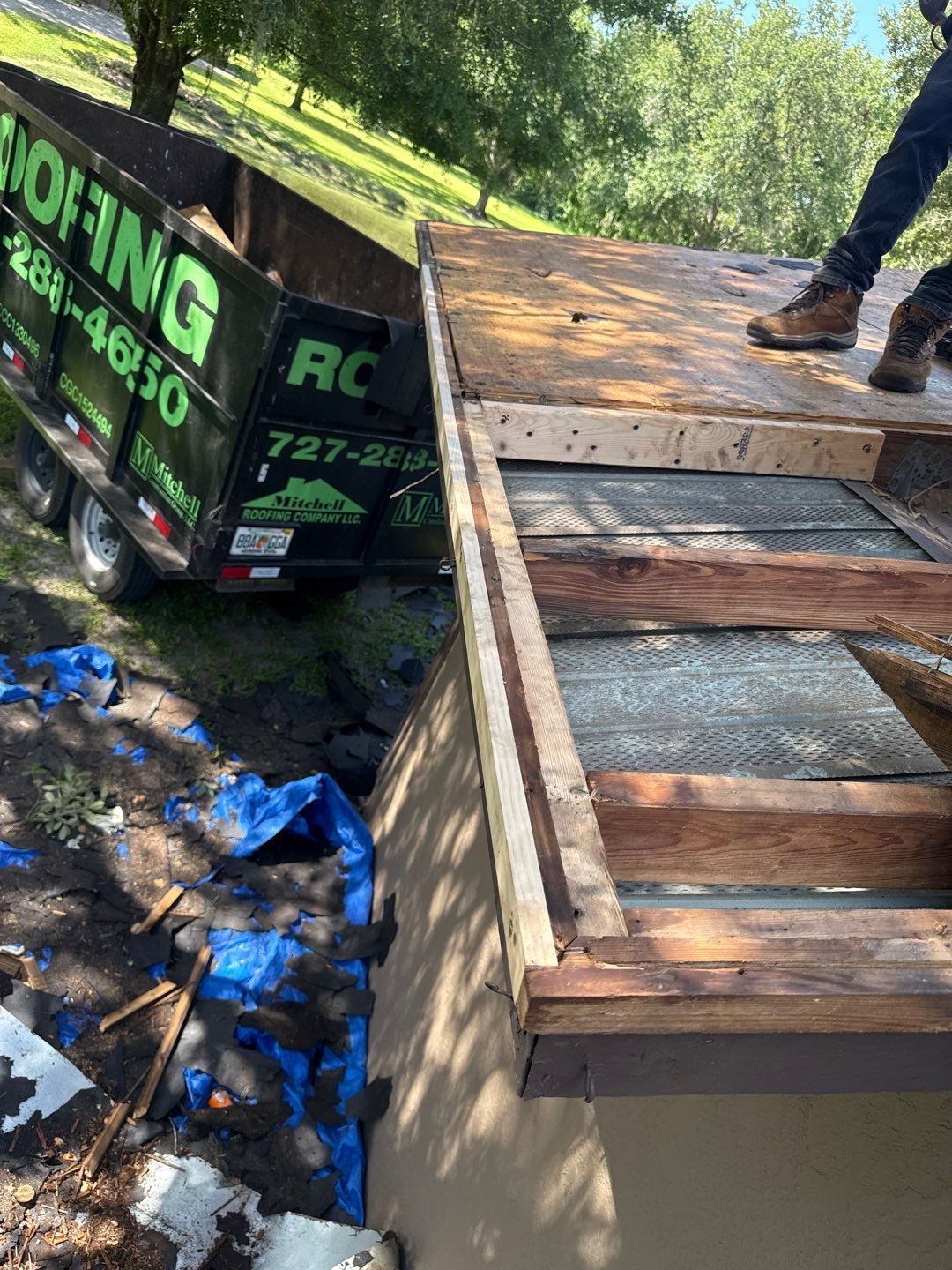 Project in Wimauma 33598 by Mitchell Roofing Company LLC 