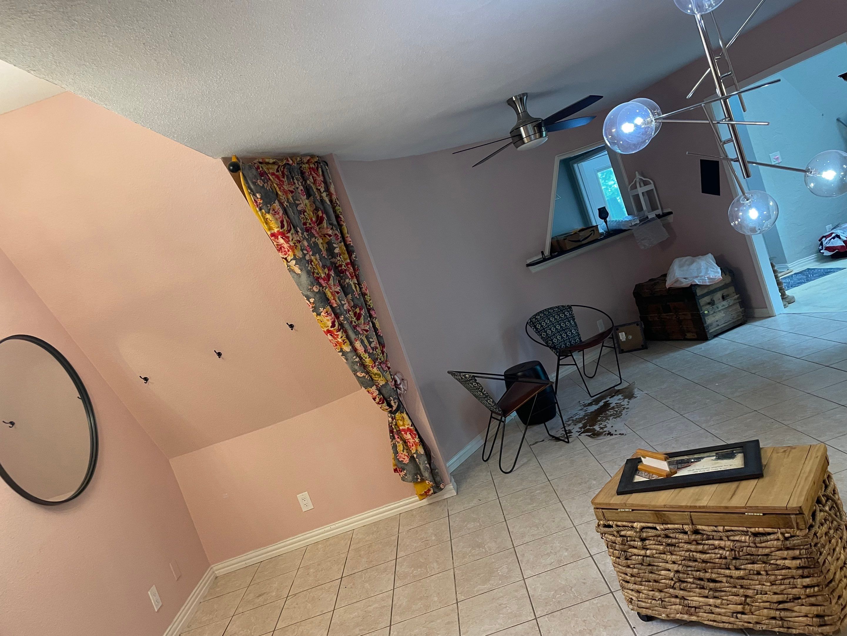 Interior Painting in Longview, TX | From Pink Walls to Sophisticated Black by Quality Coats Painting