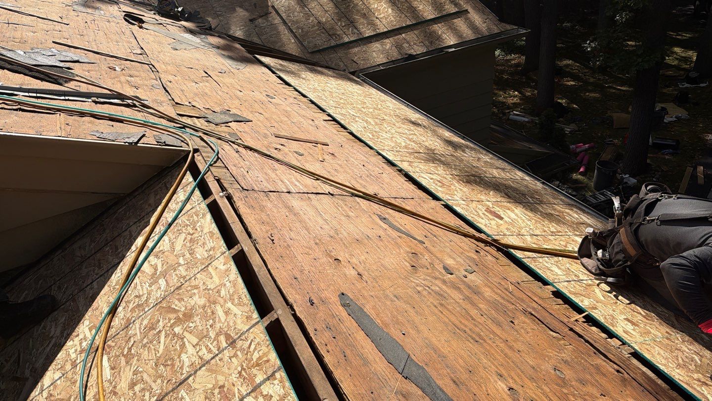 Roof Replacement using Owens Corning Slatestone Gray by 180 Contractors