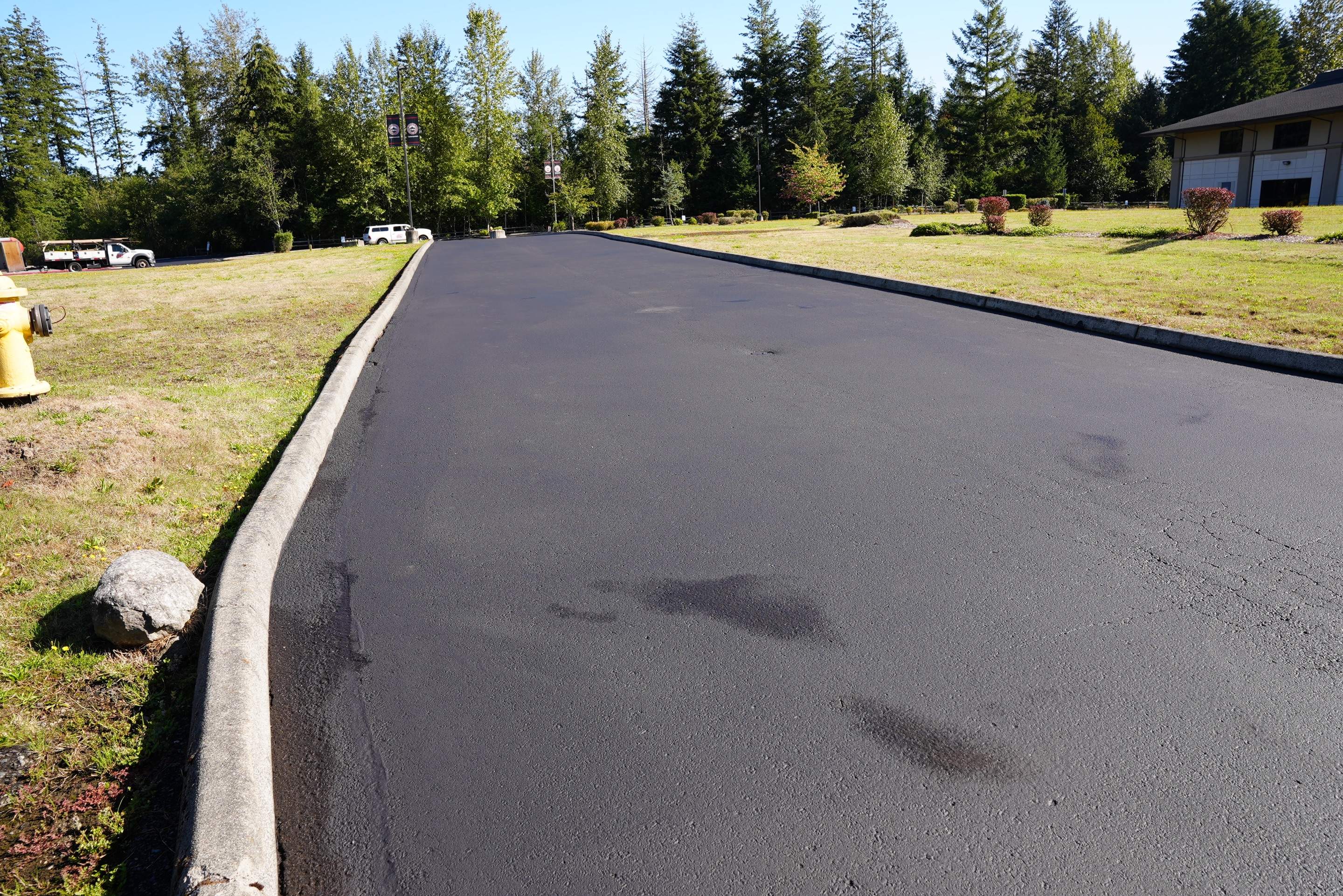 Central Washington University (CWU) Parking Lot Sealcoating & Striping  by Jireh Asphalt & Concrete Inc 