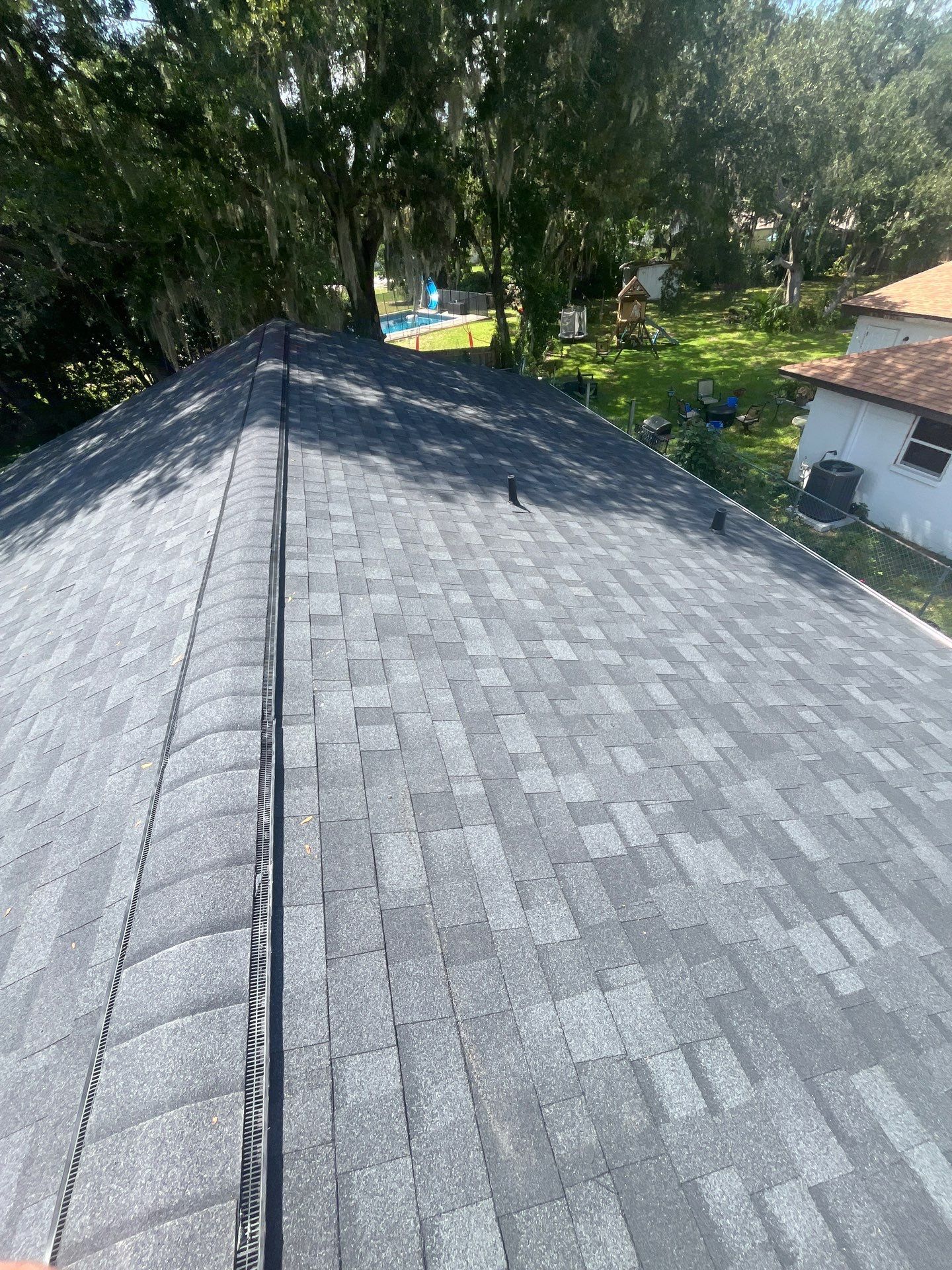 Late August Reroof Done in One Day Ocala, FL by Brehm Roofing