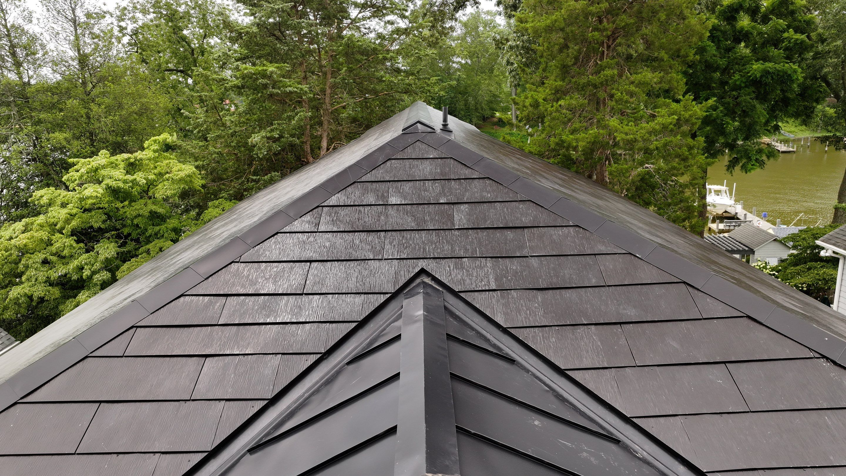 Tesla Solar Roof & Powerwall in Annapolis MD by American Home Contractors
