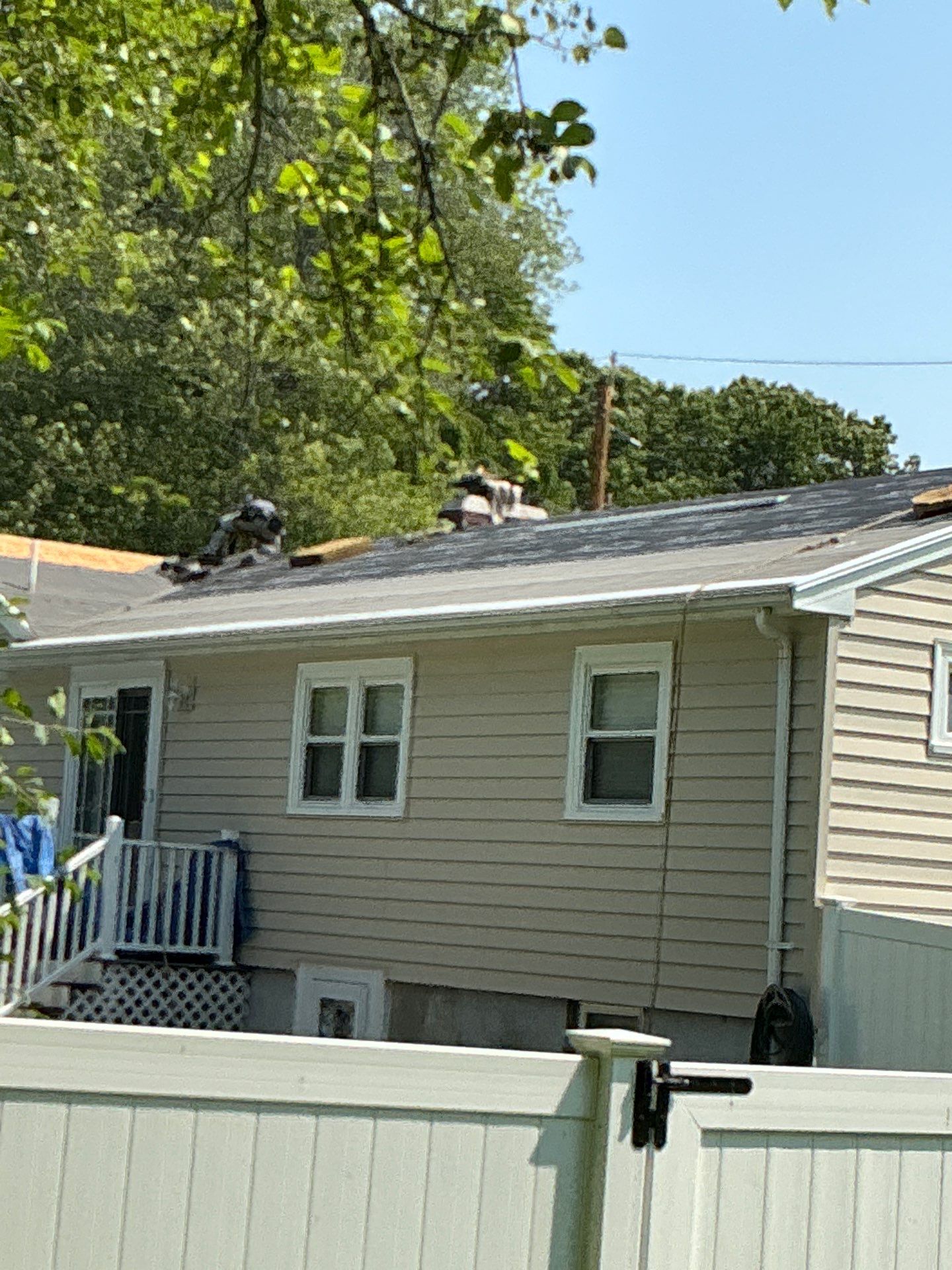 Full Roof Replacement & Chimney Repair – Onyx Black, MA by Mighty Dog Roofing of Greater Middlesex County