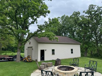 Turtle Shell gutter protection installation in Pearl City, IL 61062, photograph 3