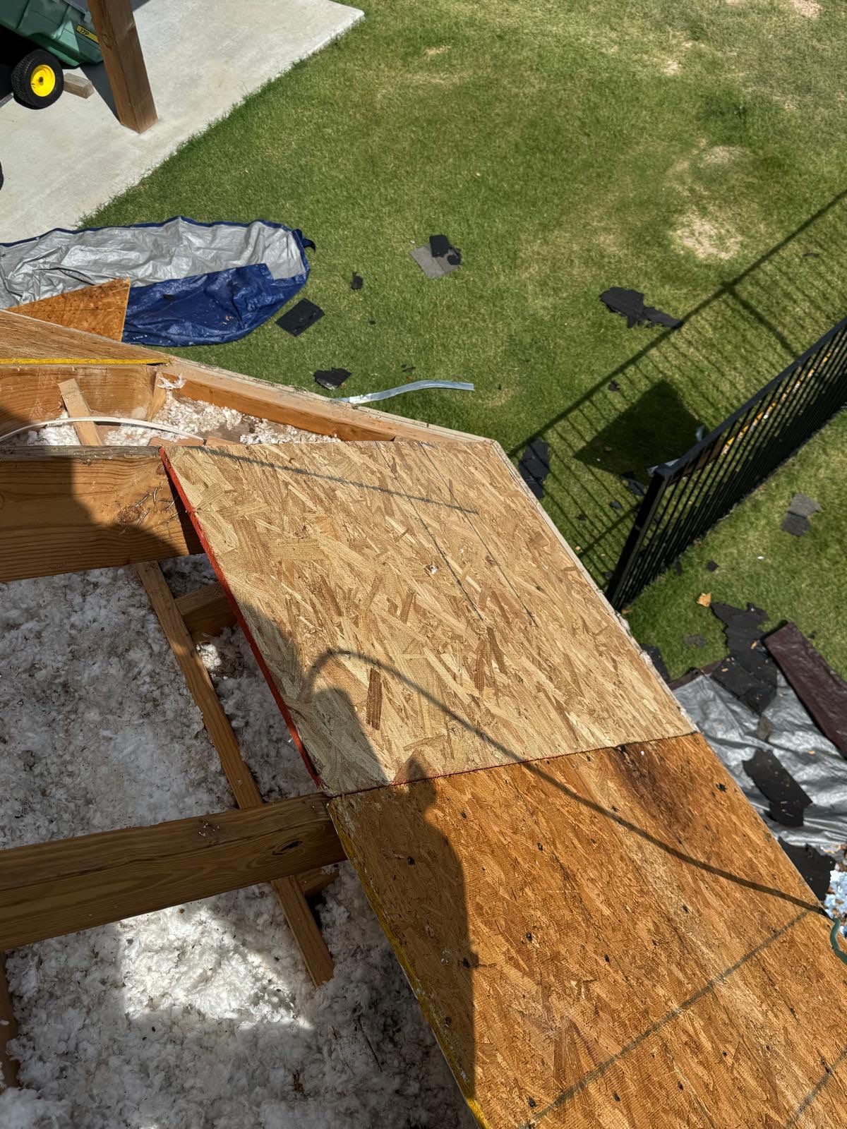 Project in Cleburne by Lonestar Roofing and Restoration LLC.