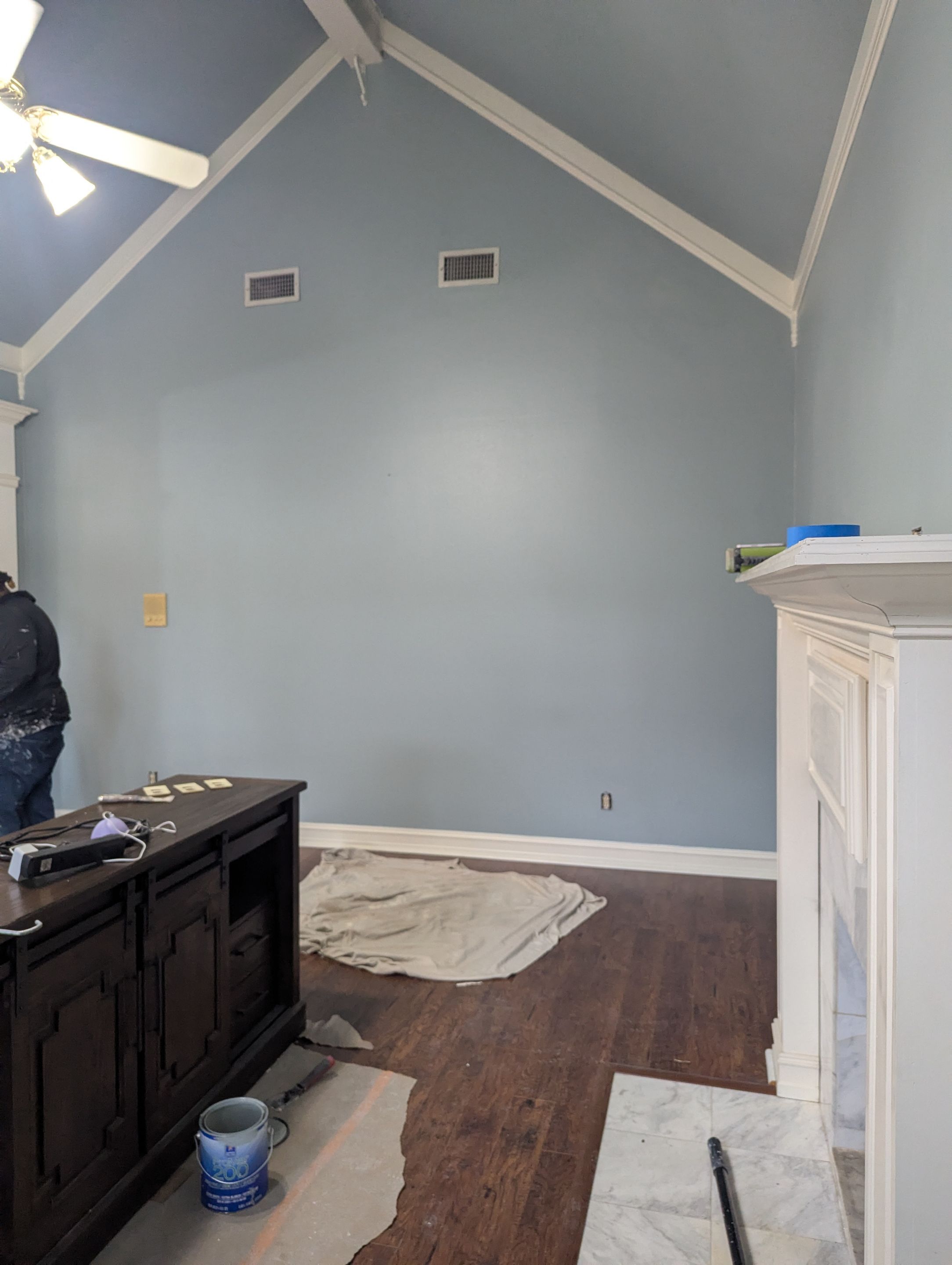 From Dark Burgundy to Fresh & Bright | Longview, TX Interior Painting by Quality Coats Painting