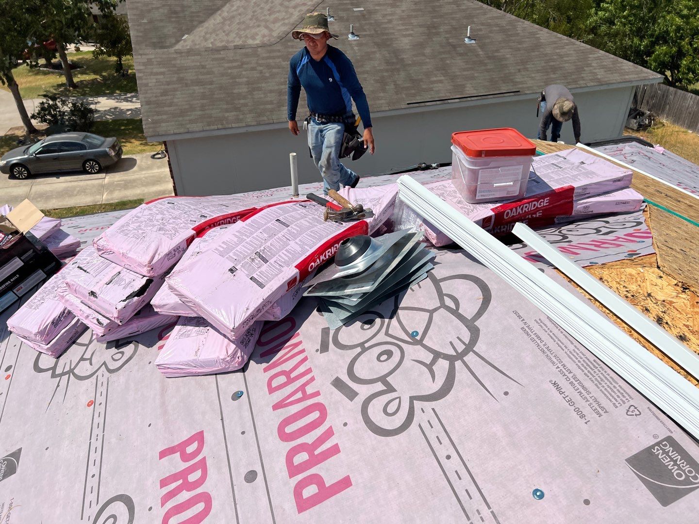 Residential Roof Replacement and OSB Decking Repair in Hutto by Caliber Restoration LLC