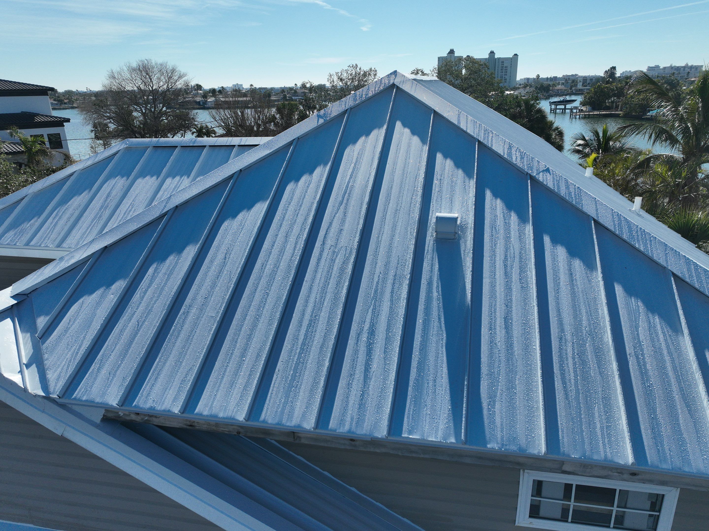 Cool White Standing Seam by Reimagine Roofing
