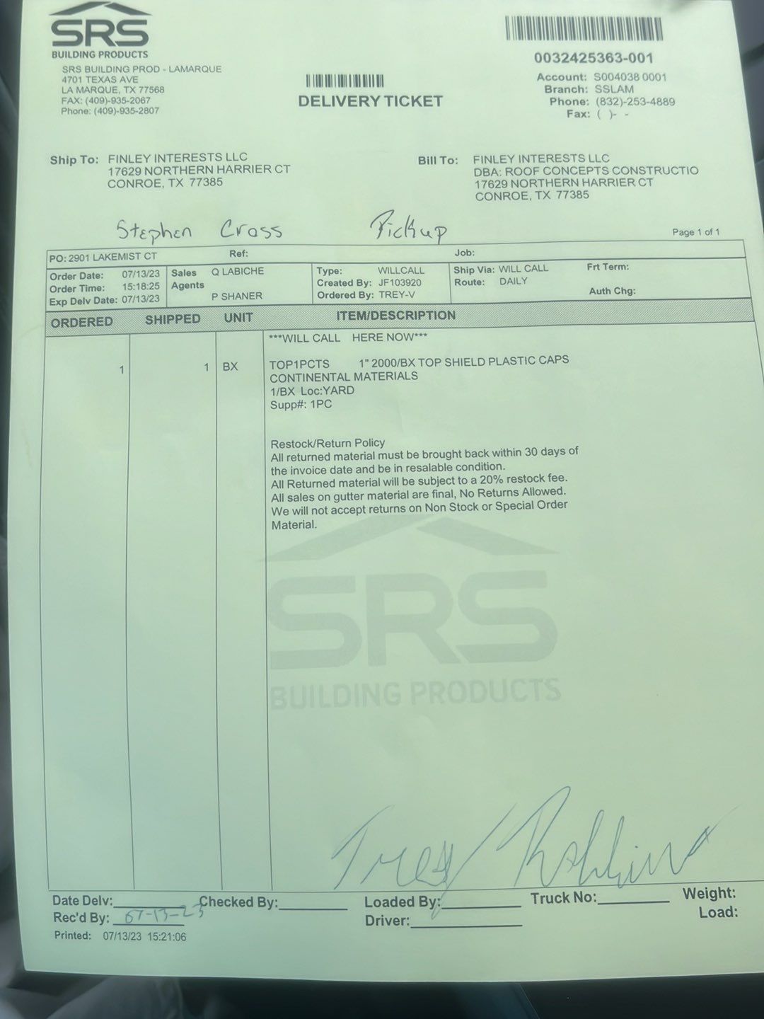 Residential Roofing Installation using Owen's Corning by Roof Concepts Construction