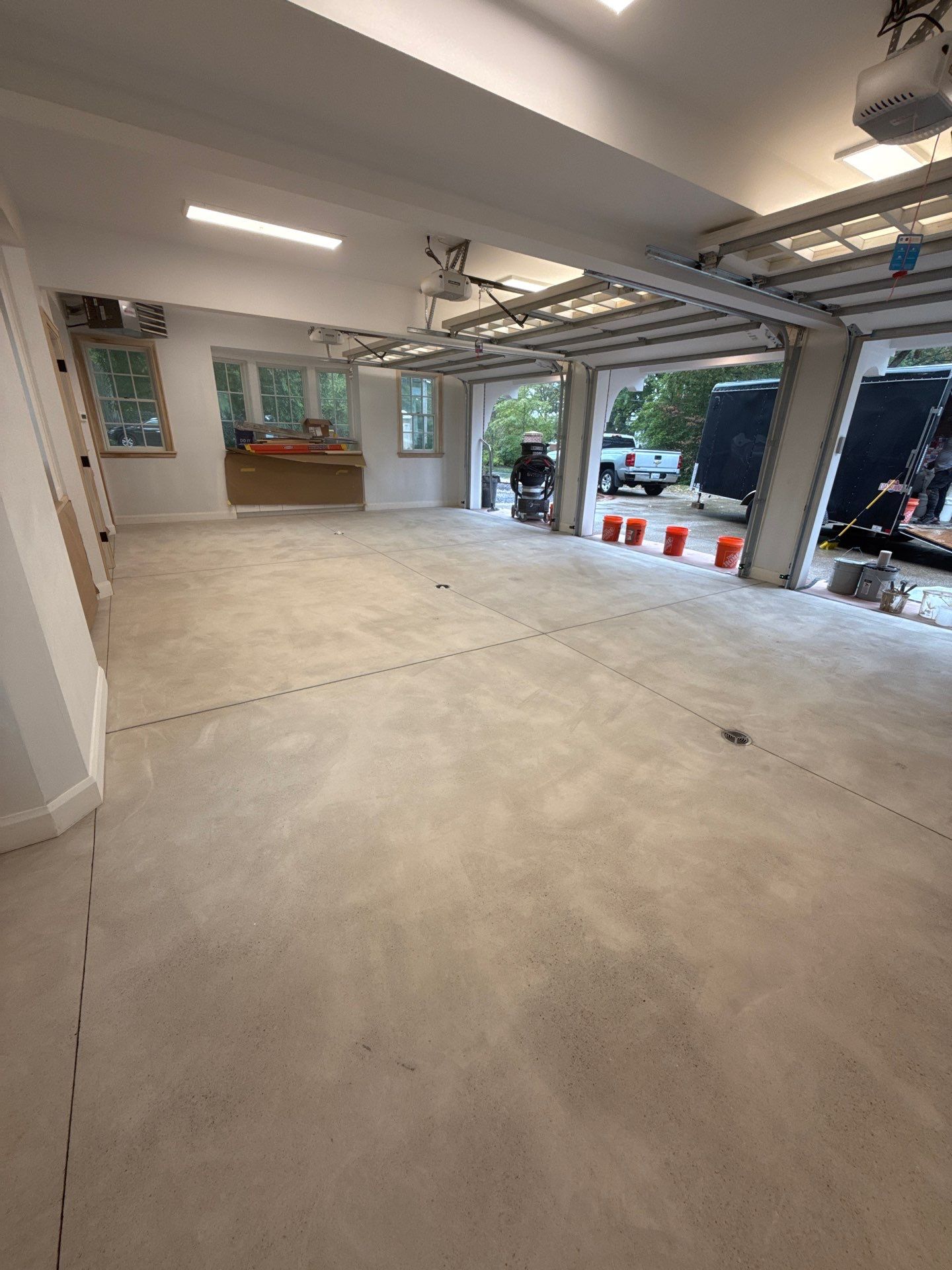 Garage Project in Sewickley by Floors in a Day, Inc