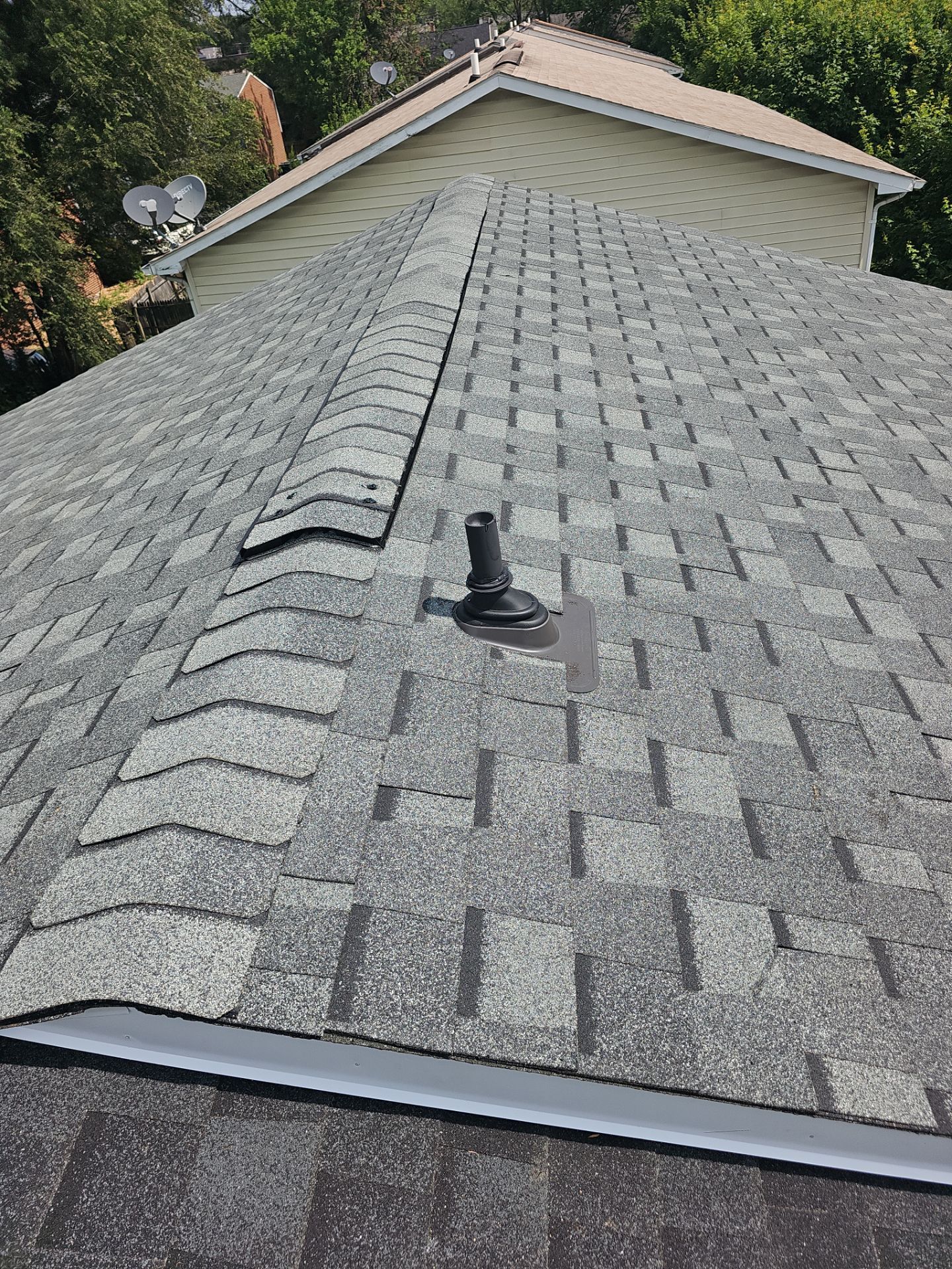 Roof Replacement - Colonial Slate by Winchester Roofing