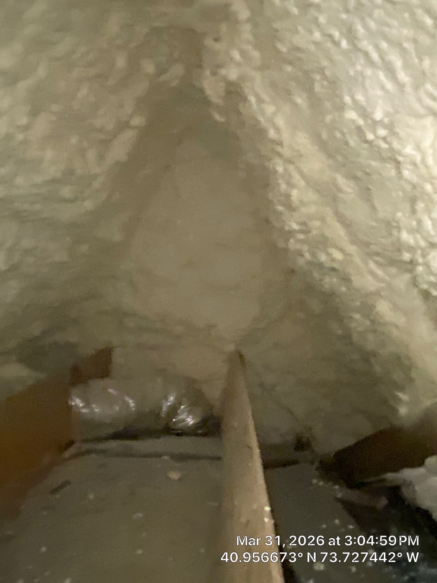 Attic Insulation using open cell spray foam by NYS Foam & Energy