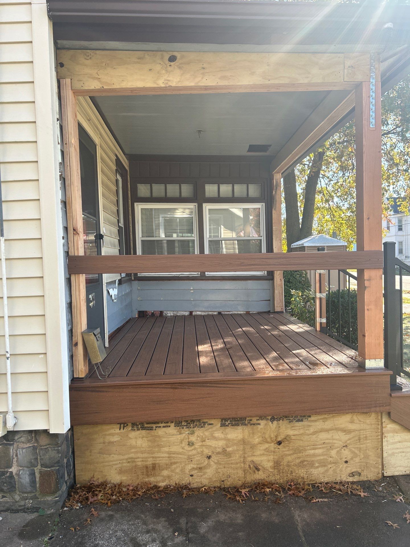 Summer Space Porch Enclosure by DiGiorgi Roofing and Siding Inc