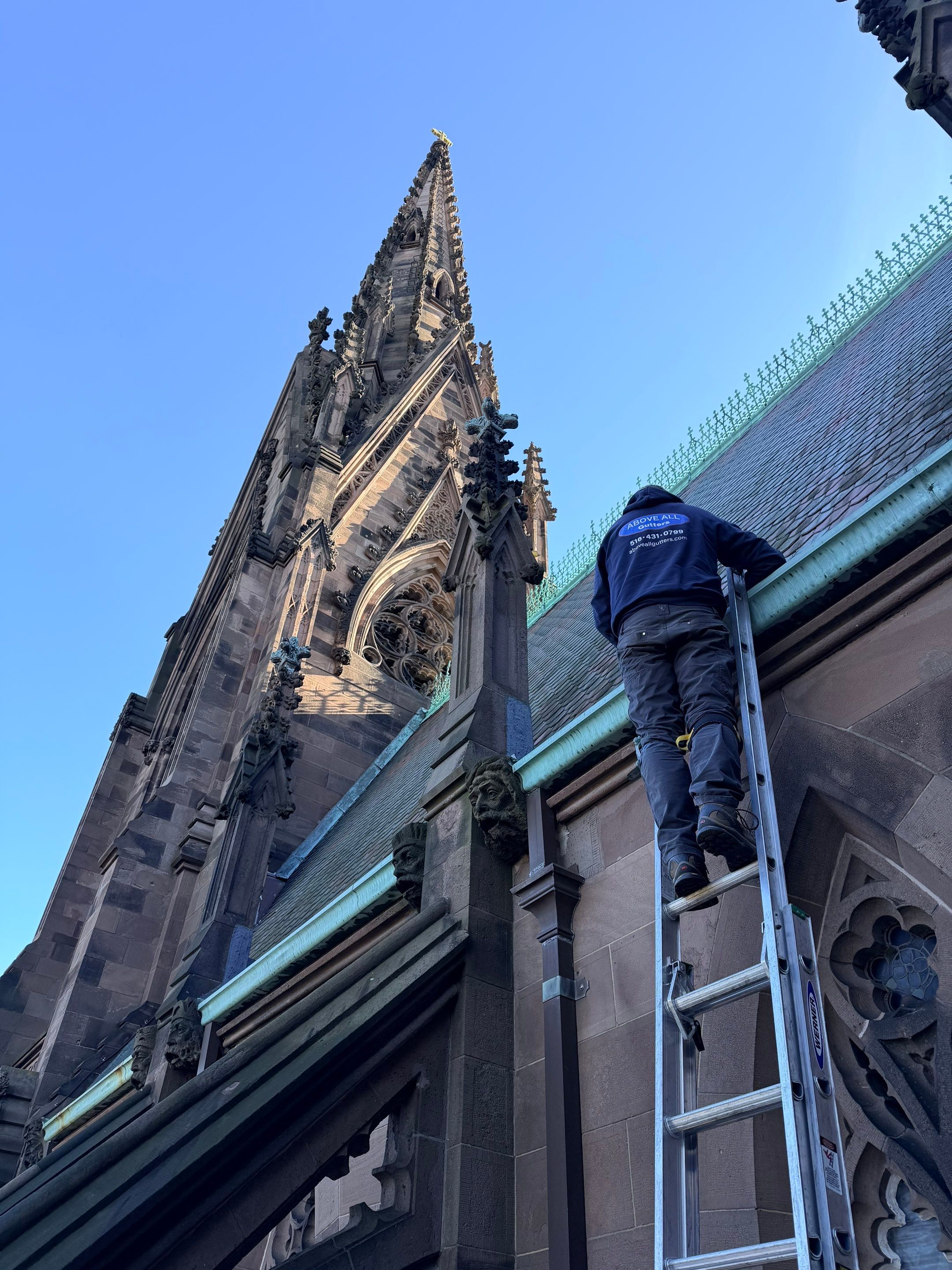 🙏 CATHEDRAL OF THE INCARNATION | GARDEN CITY, NY by Above All Gutters 