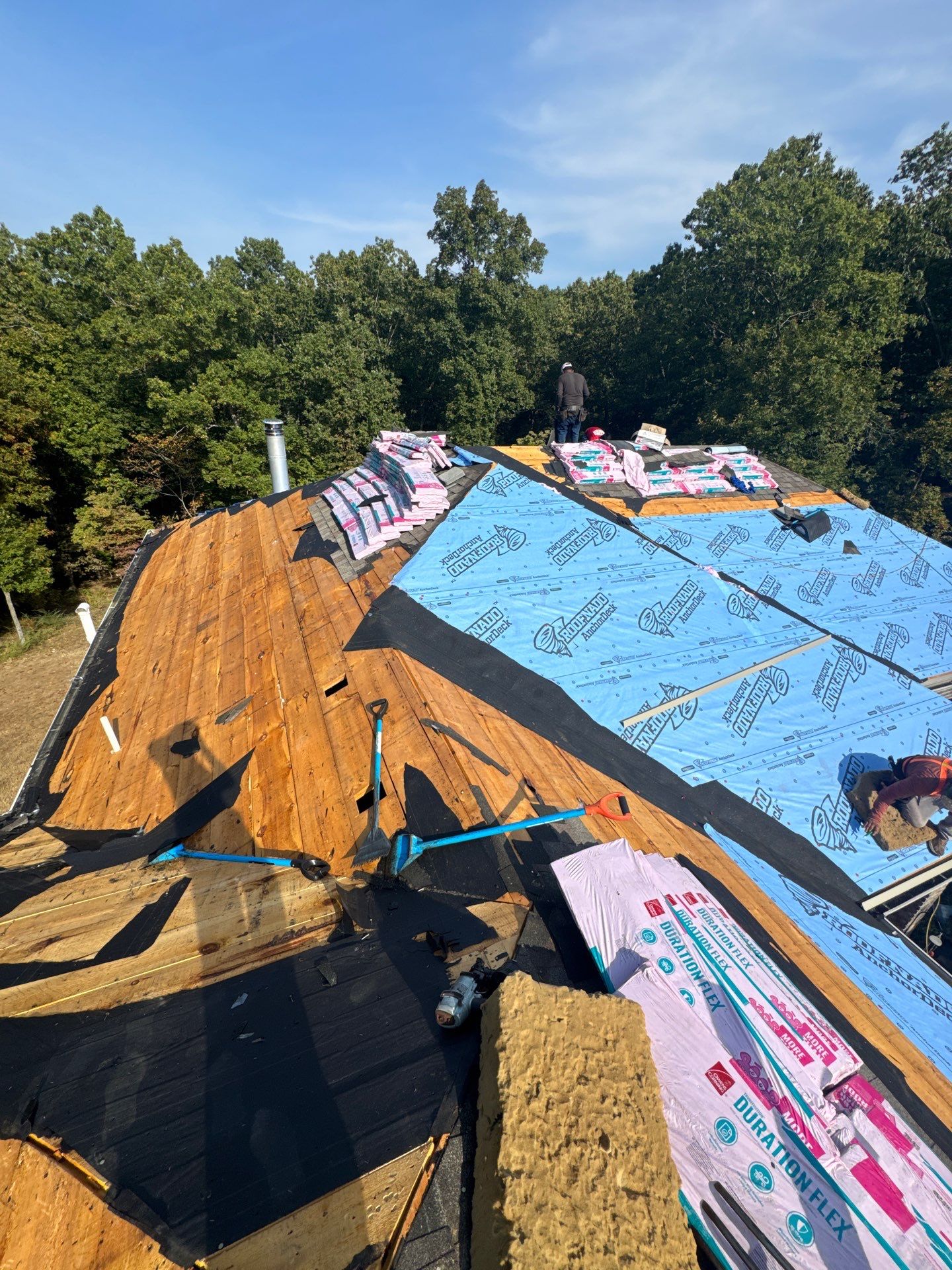 Residential Roofing Install - Owens Corning Duration Flex Shingles - Color Driftwood  by Titan Commercial & Residential Roofing 