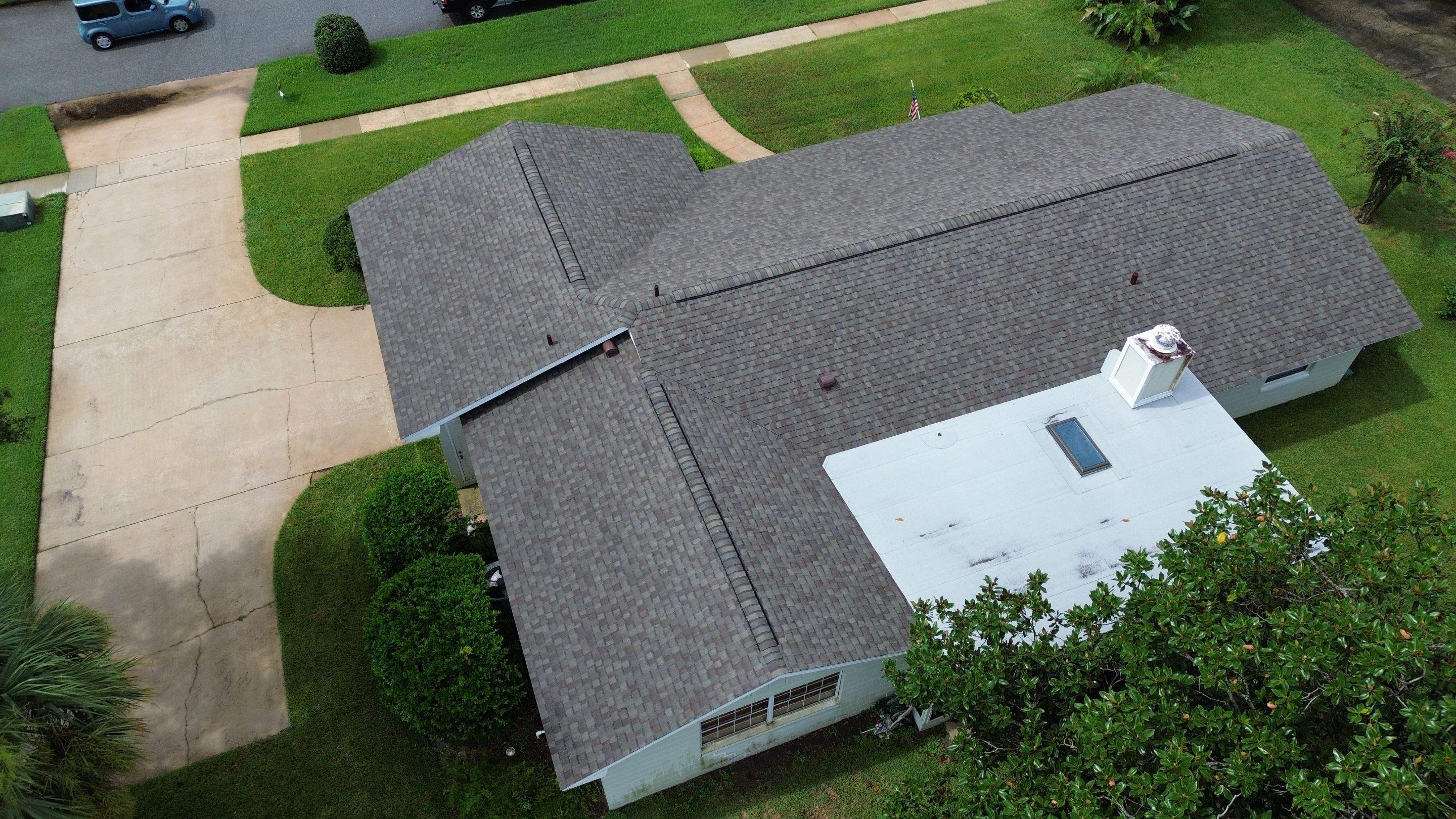 Drone pictures in Orlando FL by Gold Key Roofing