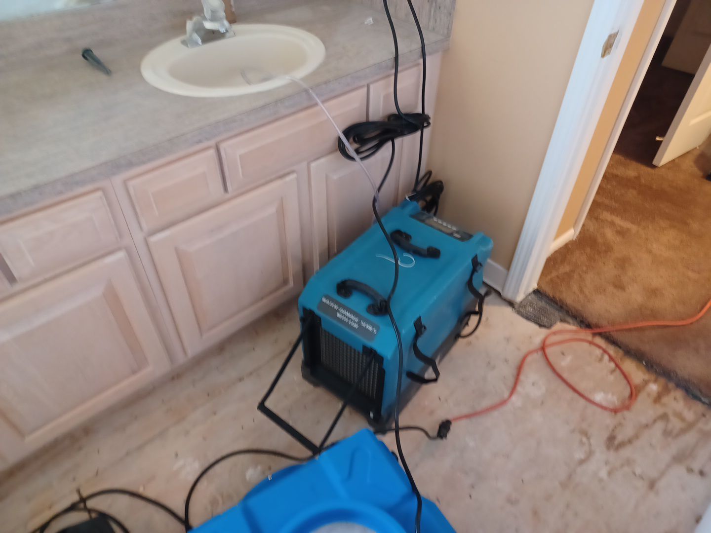 Project in Macomb by EzDry Water Mitigation & Property Restoration