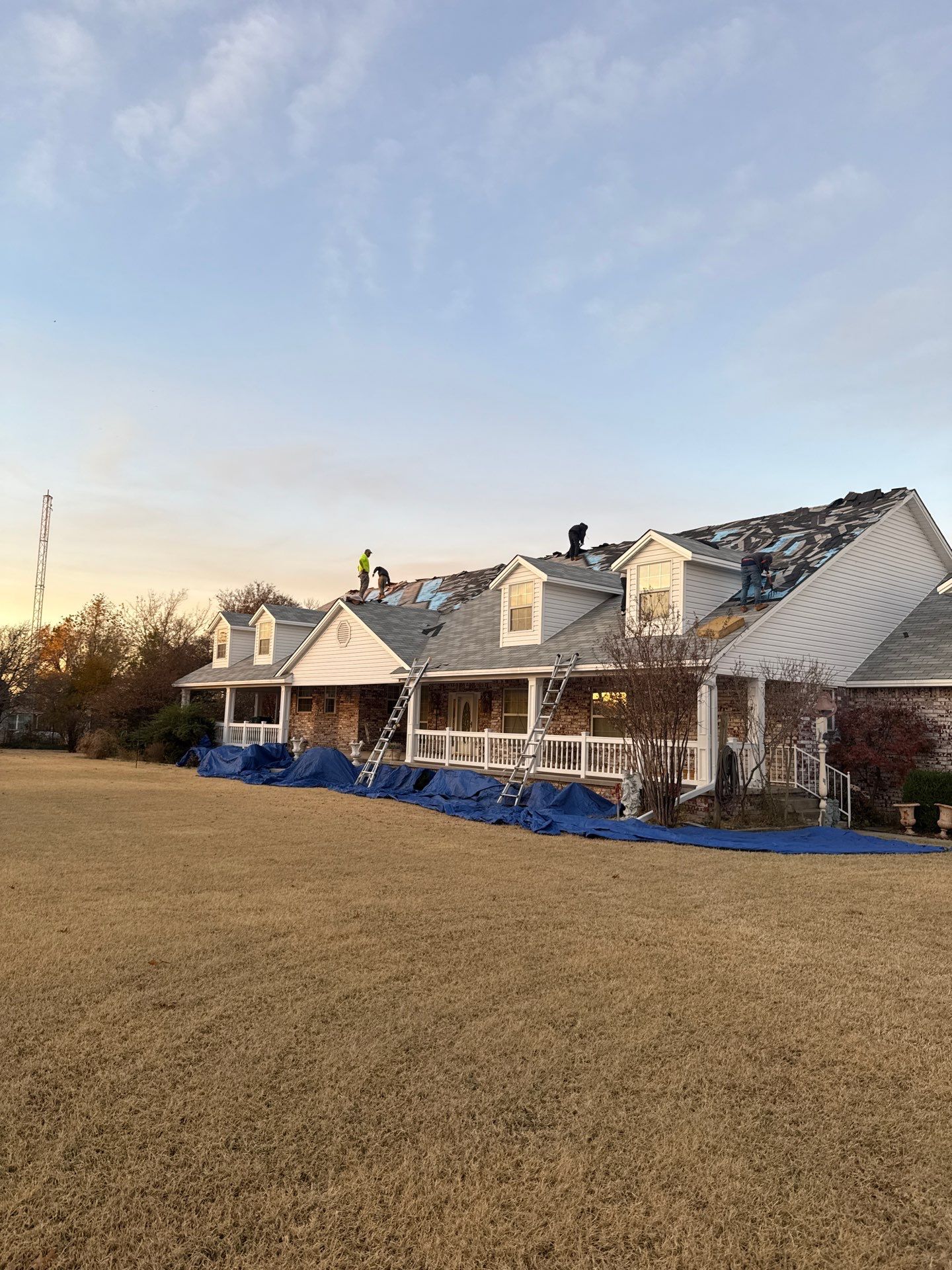 roof replacement by McCann's Roofing and Construction