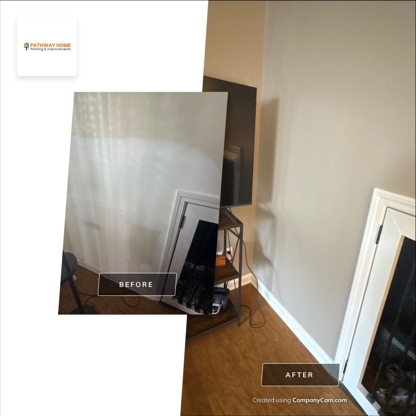 Transformation Complete for Paul & Vickie’s Home by Pathway Home Painting & Improvements