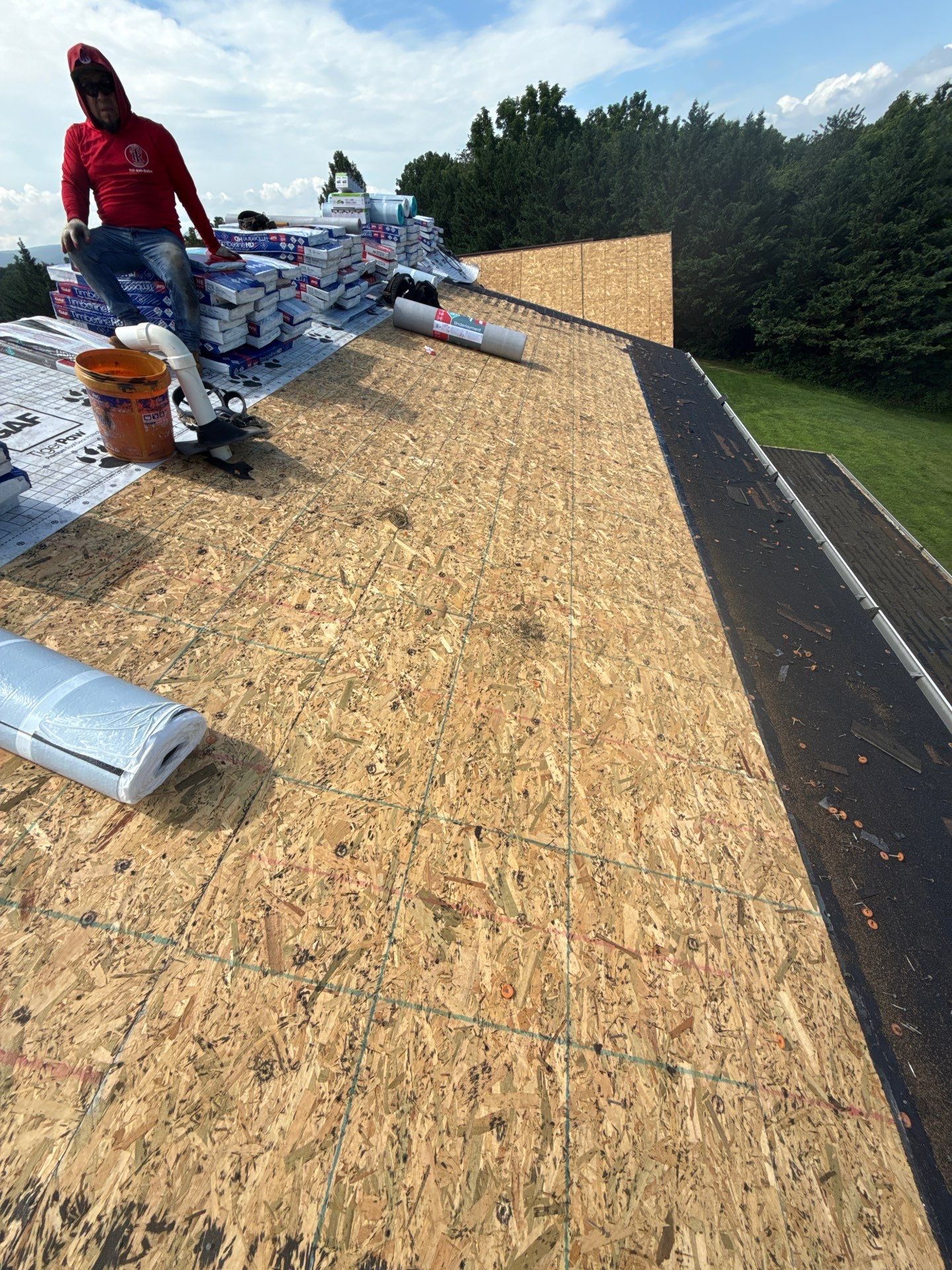Gaf Roof Replacement - Barkwood  by Teflon Roofing