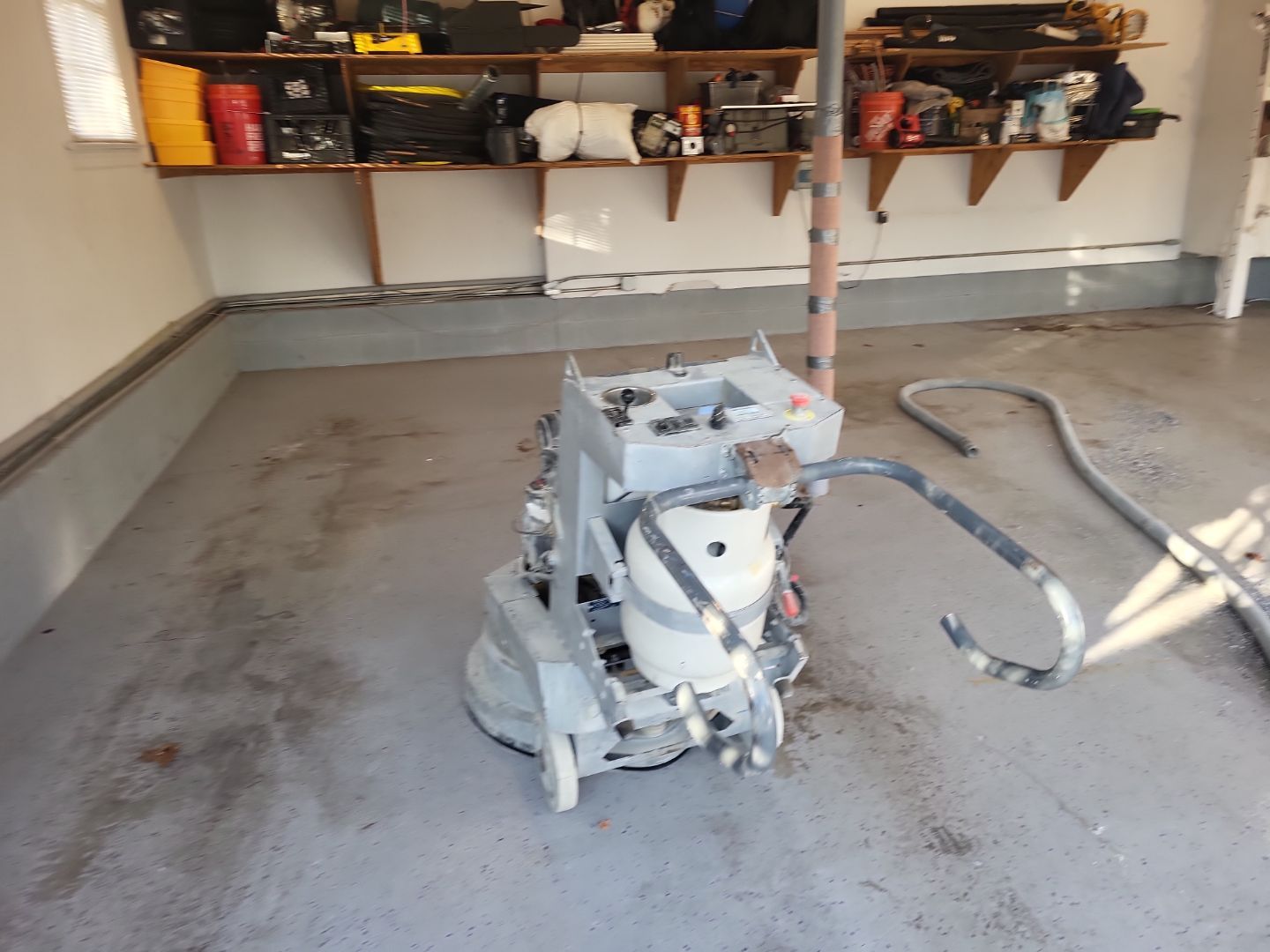 Garage Floor Coating using Penntek by Spectrum Painting, LLC