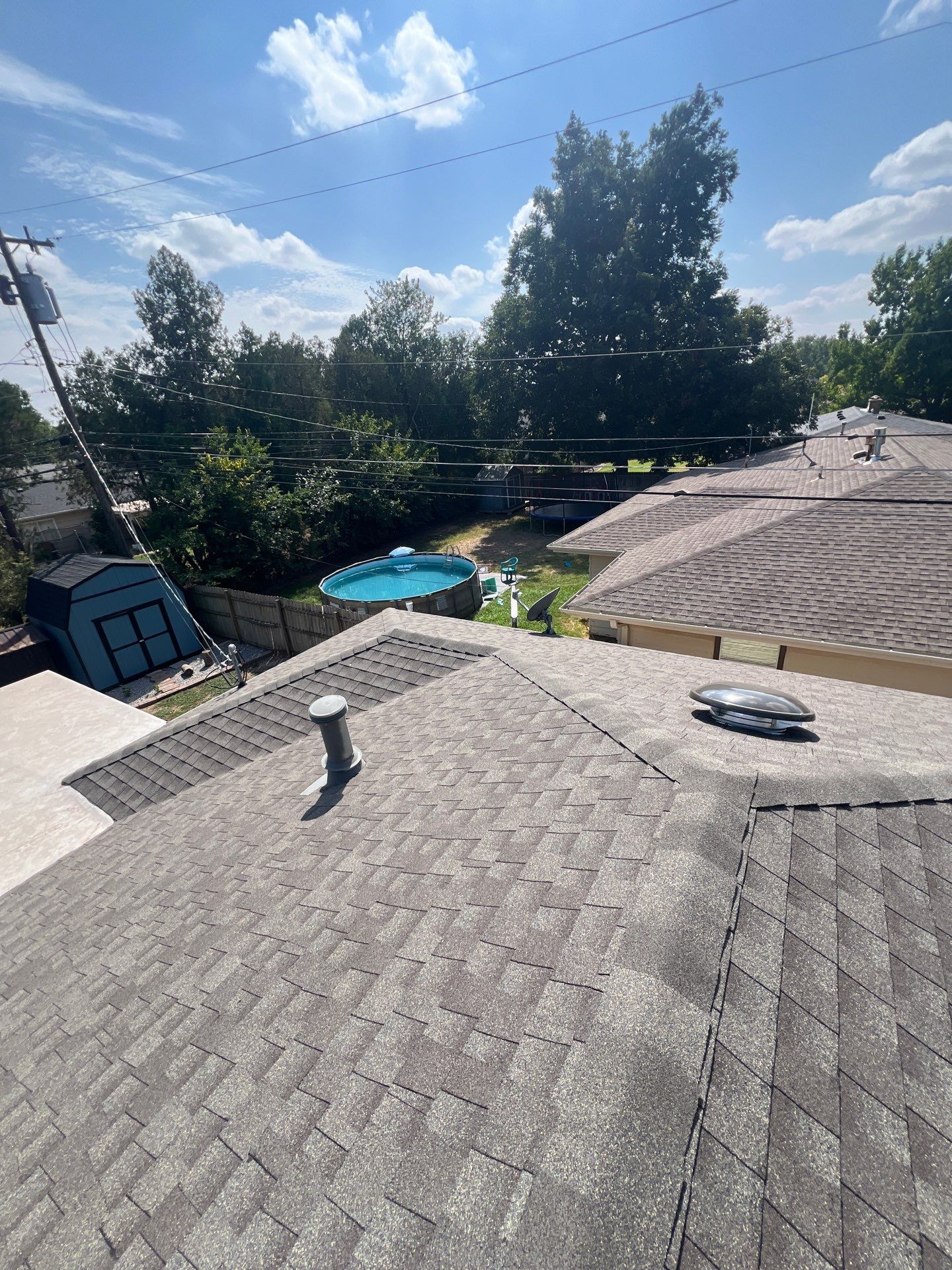 Roof Replacement and Gutter Installment in Enid, OK by McCann's Roofing and Construction