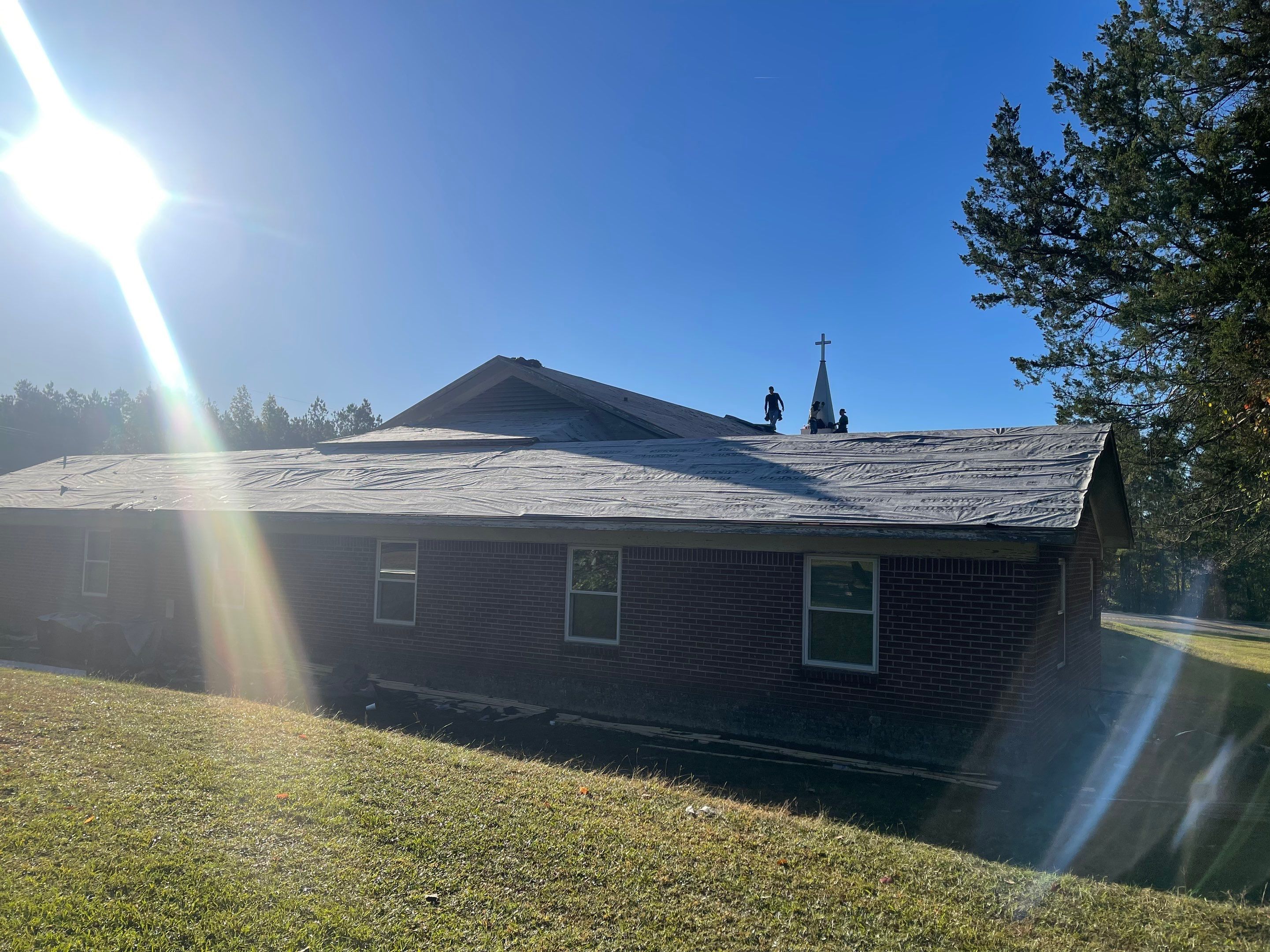 Residential Metal Roof Replacement using Reed's Metals: 26 GA. Colored Residential Metal Panels (Barn Red) by Hostetler Roofing