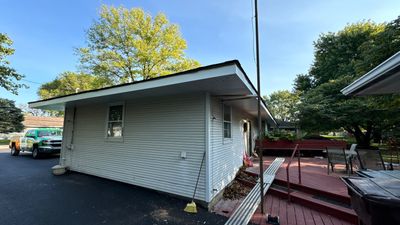 Turtle Shell gutter protection installation in Morris, IL 60450, photograph 30