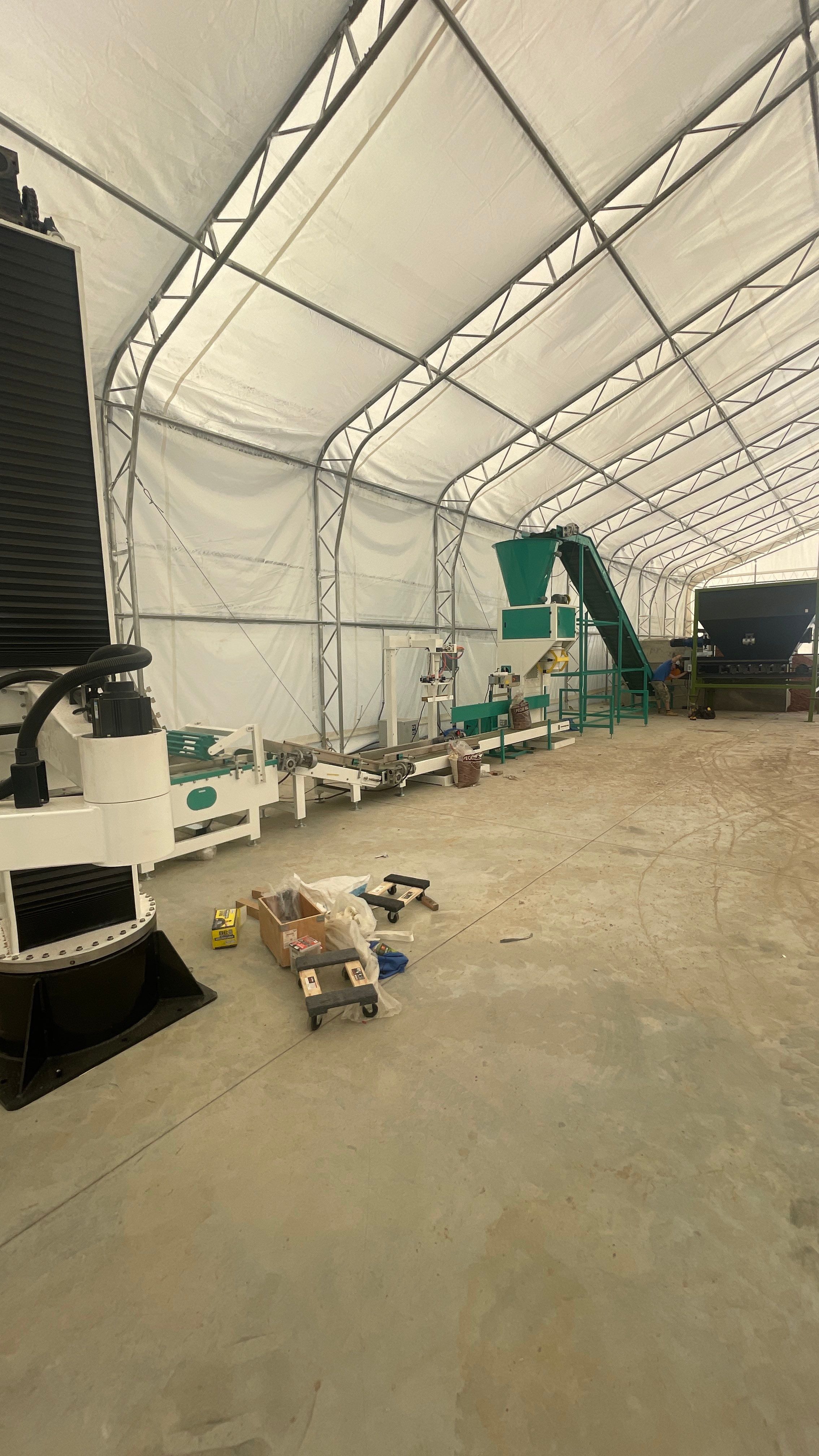 Industrial Mulch Processing Facility by Argent Electric LLC