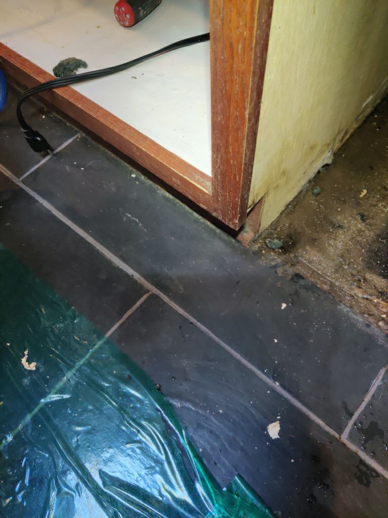 Mold Remediation using Containment by Accountable Home Services