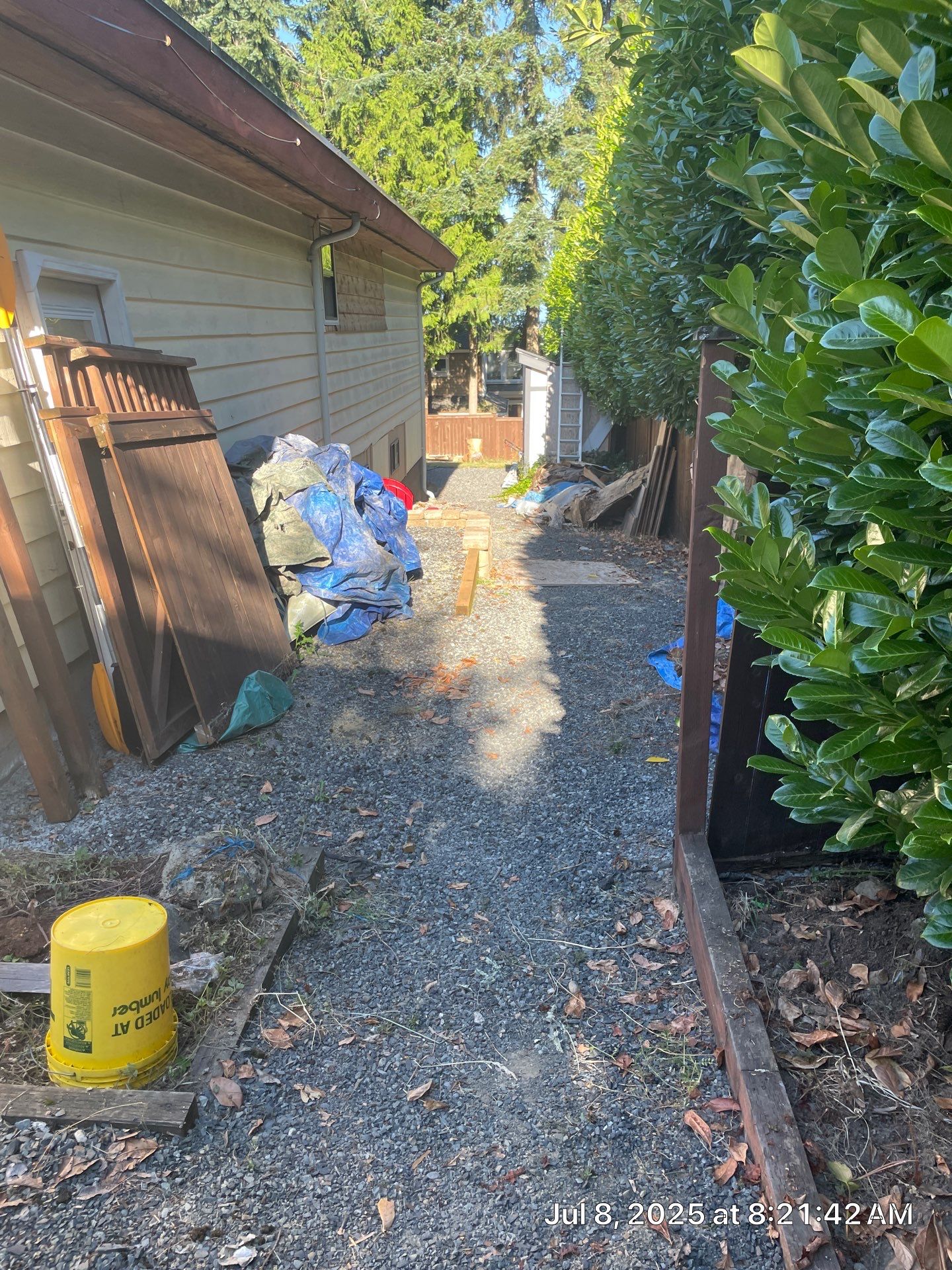 Concrete Back Patio Renovation | Edmonds  by Jireh Asphalt & Concrete Inc 