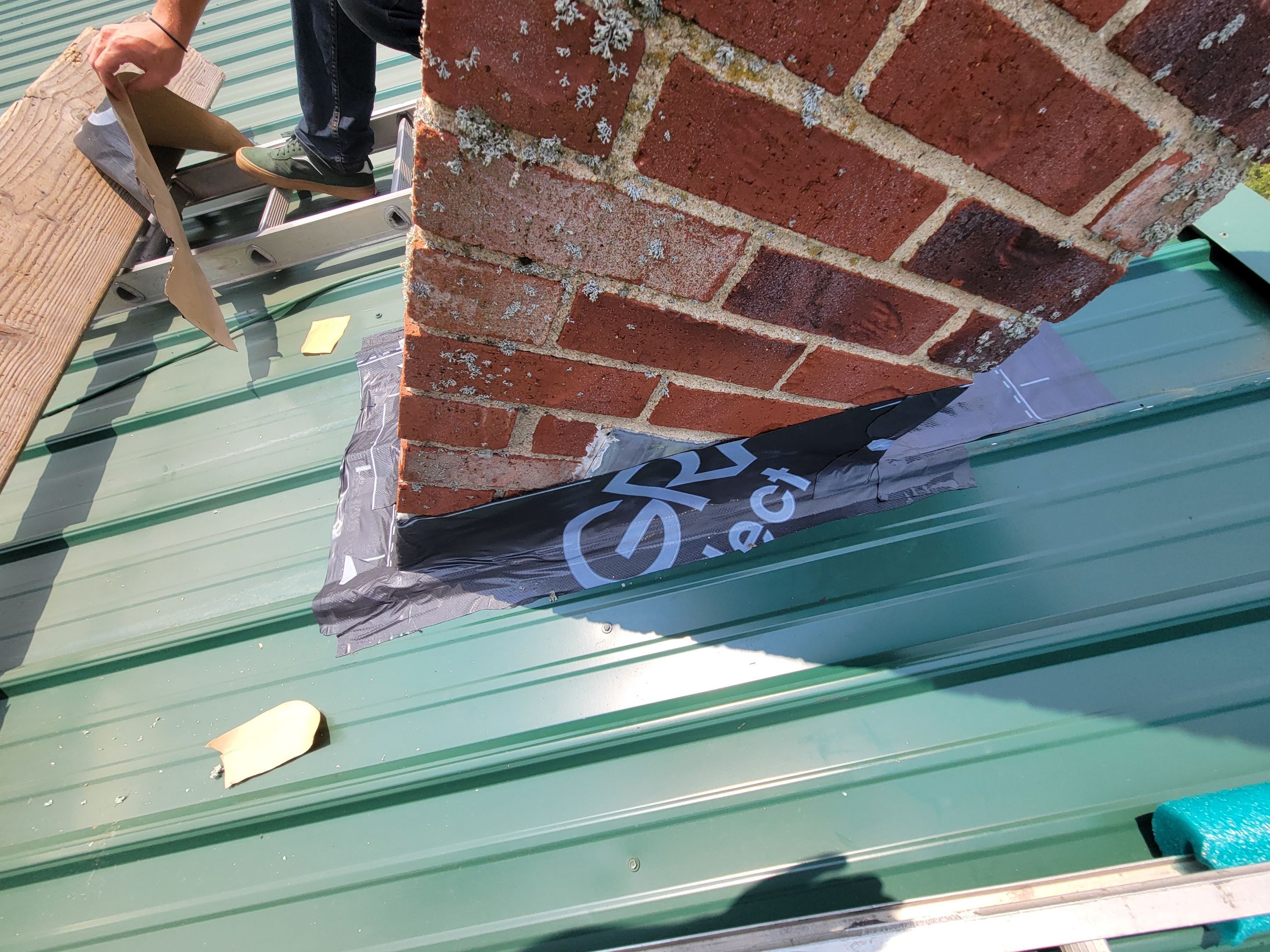 Roof Repair using All Thats Metal 29g Currigated  by The B.A.R Roofing
