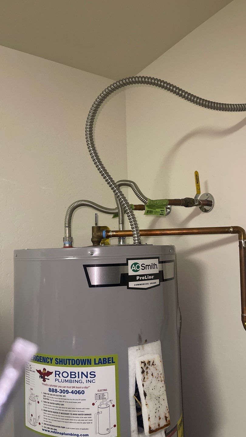 Water Heater Installation using Ruud Water Heater by Ragans Heating and Air