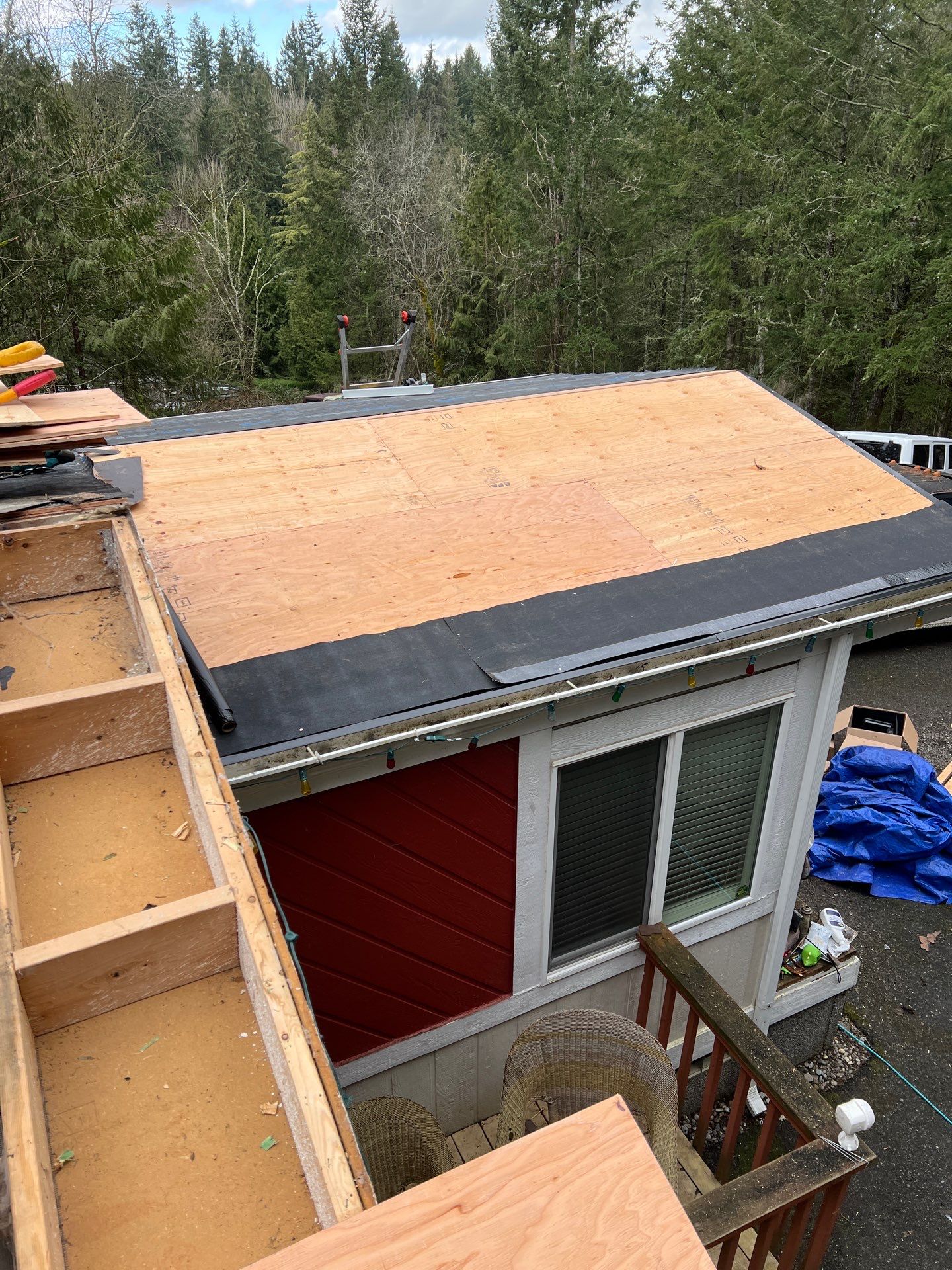 Residential Roofing Installation using GAF HDZ Shingles by Roofing Formula LLC