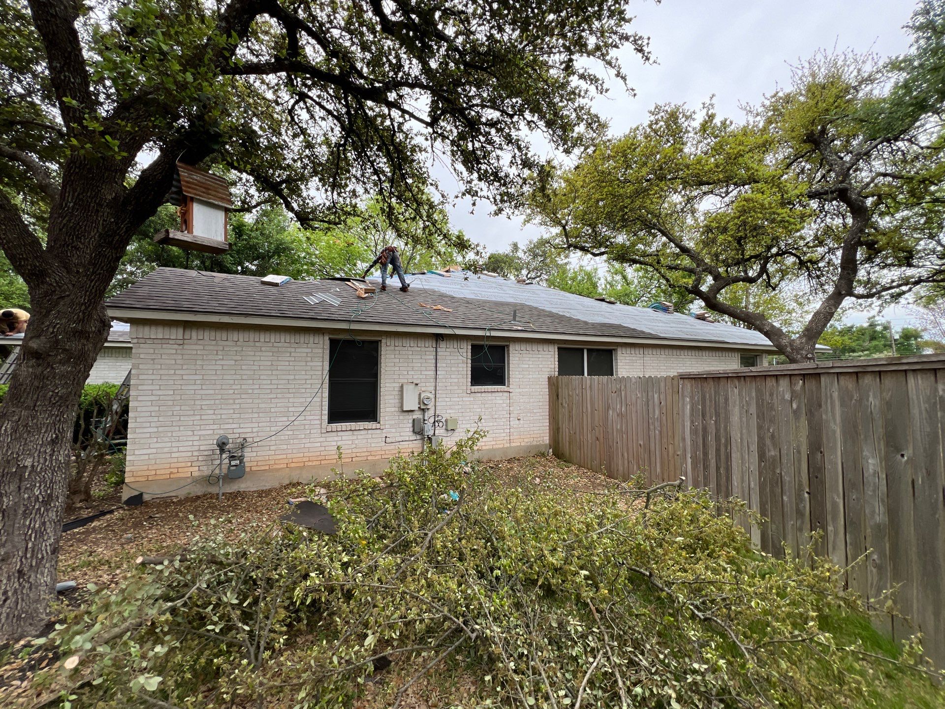 Rental property upgrade using CertainTeed Landmark shingles. by Oakwood Roofing and Construction, LLC