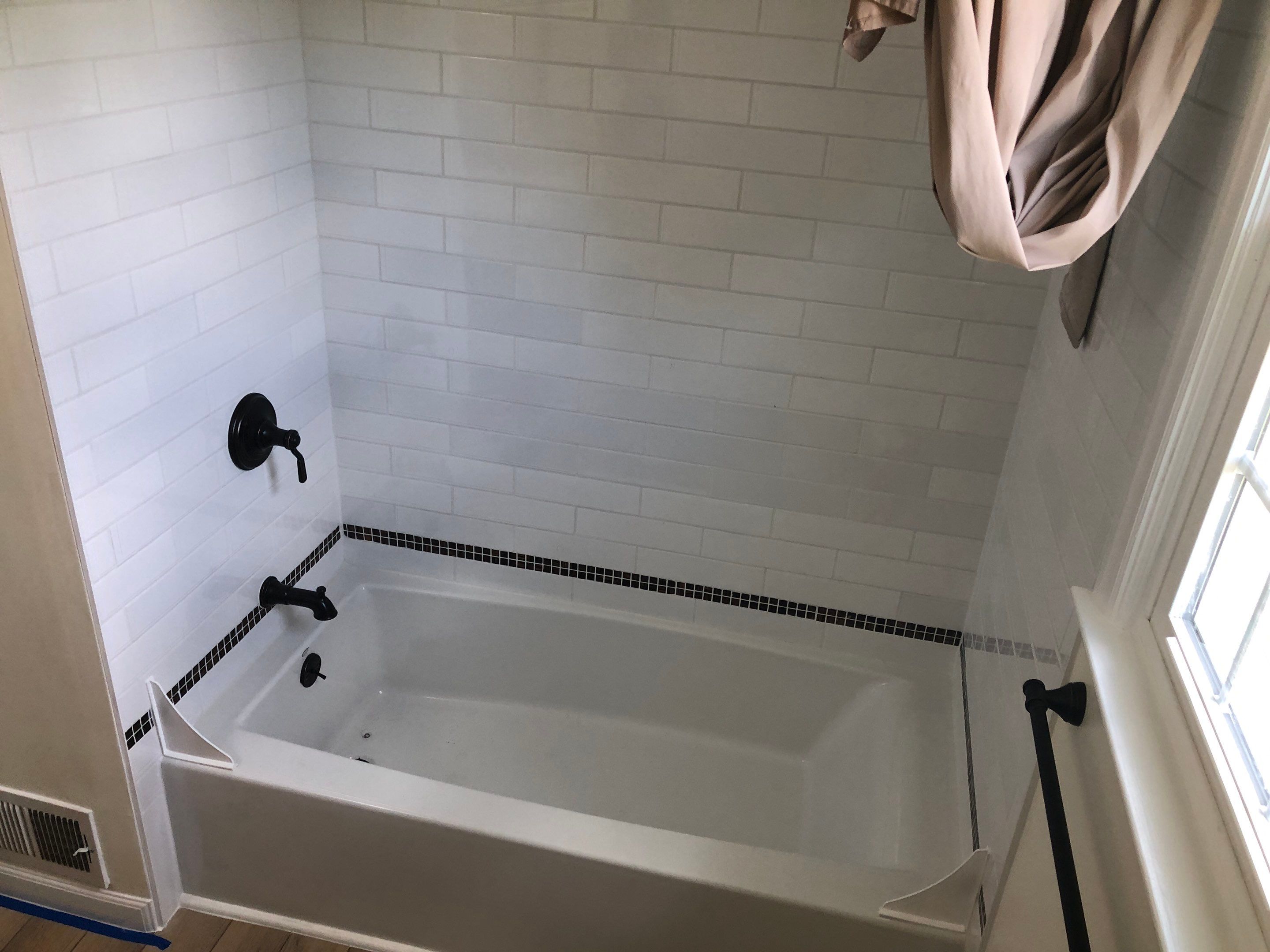 Bathroom Remodel using Tile by Home Concepts Construction