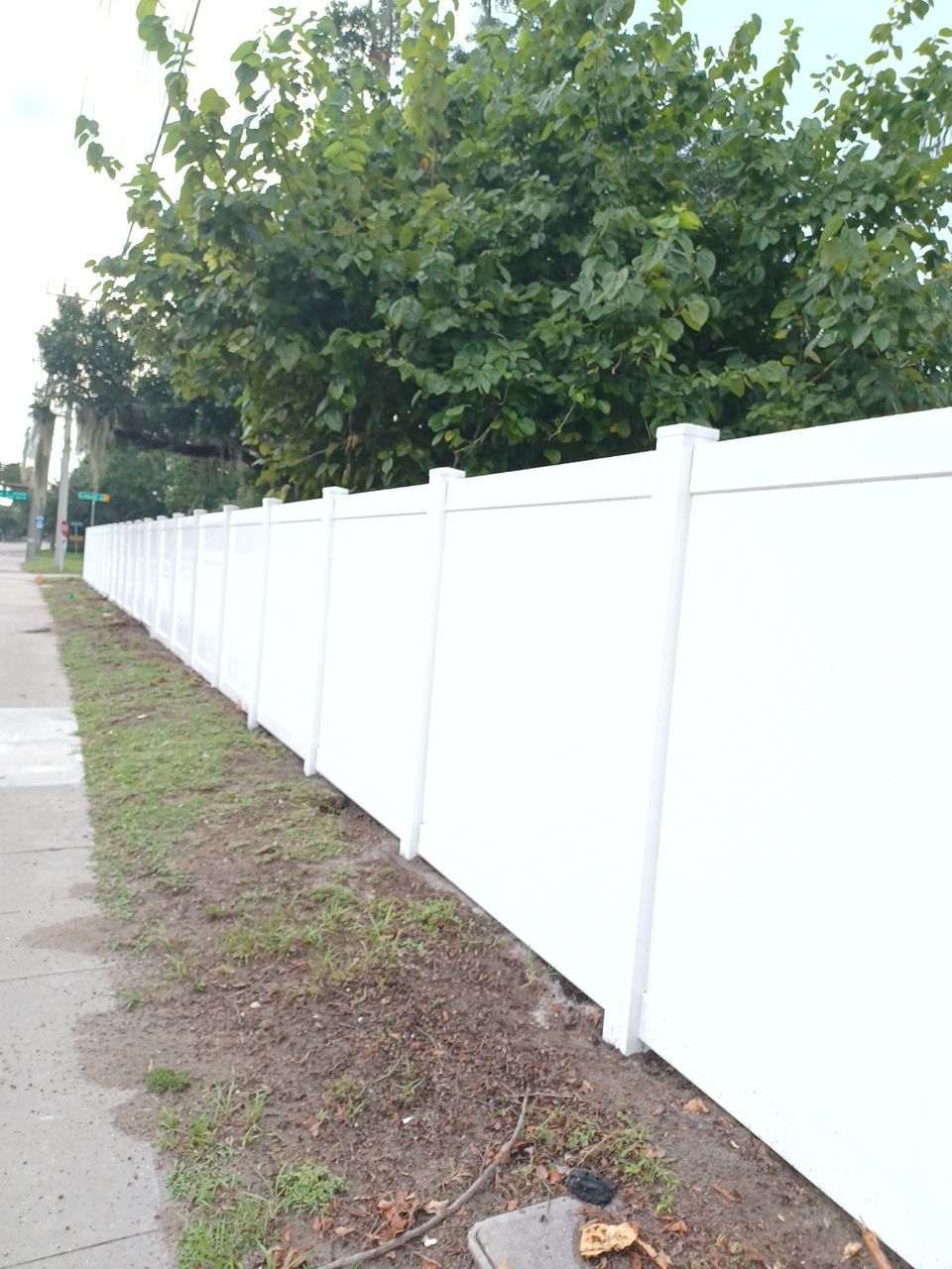 Sarasota, FL 6ft. Tall White Vinyl Privacy Fence by Asap fence and gates, LLC