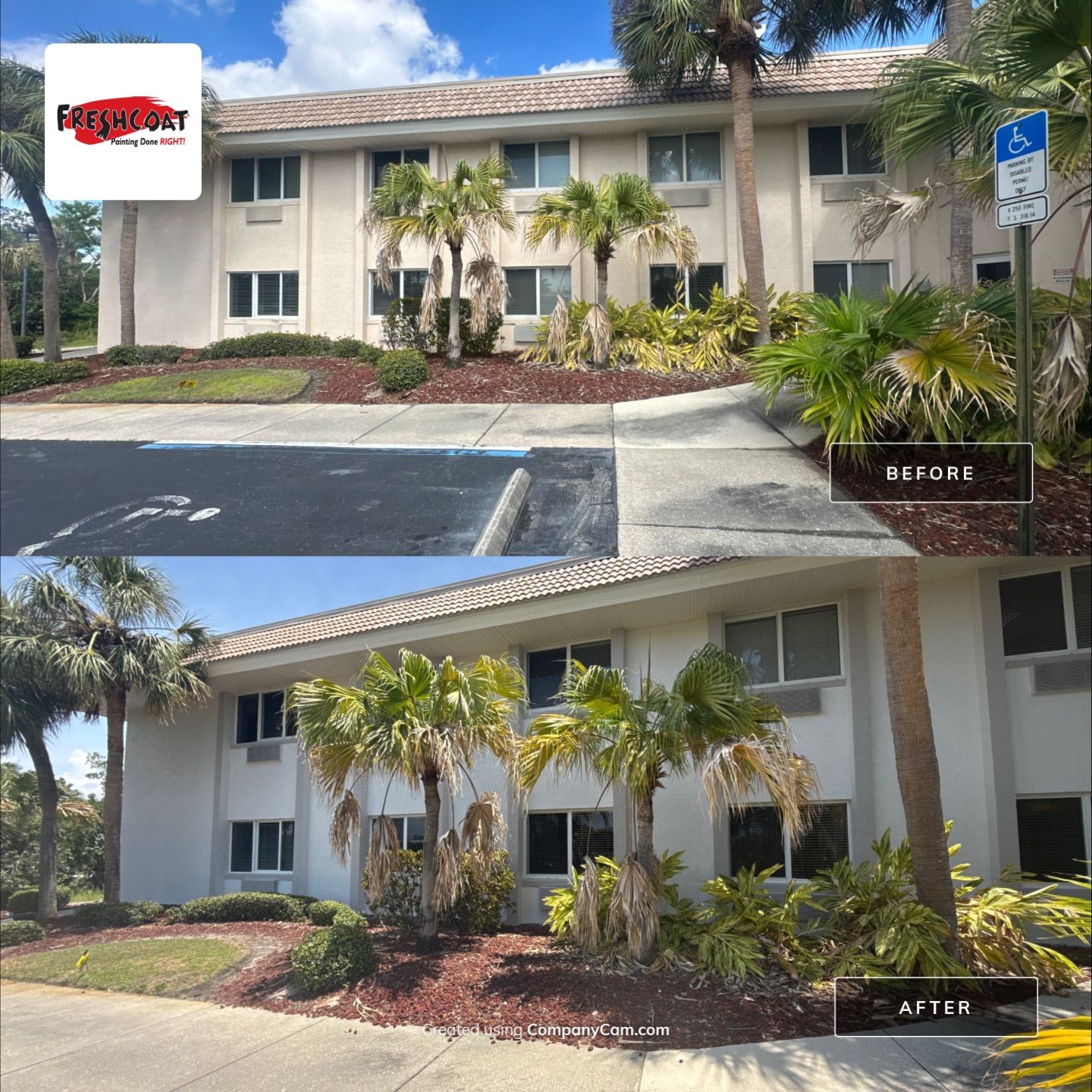 Life Car Center of Punta Gorda - Commercial Exterior by Fresh Coat Painters