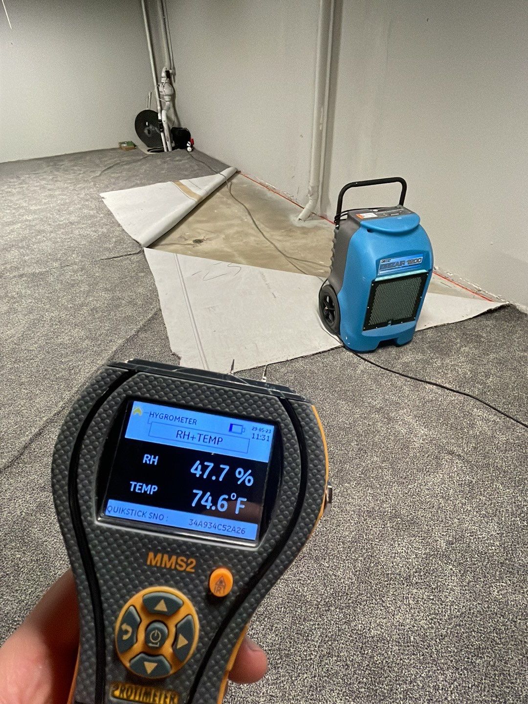 Project in Commerce Charter Twp by EzDry Water Mitigation & Property Restoration