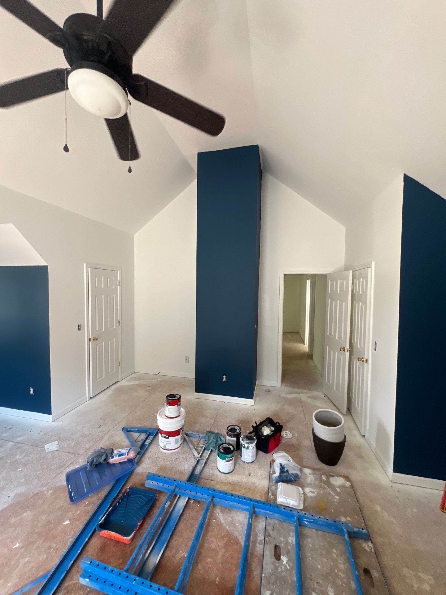 Fire Damage progress by Property Builders LLC