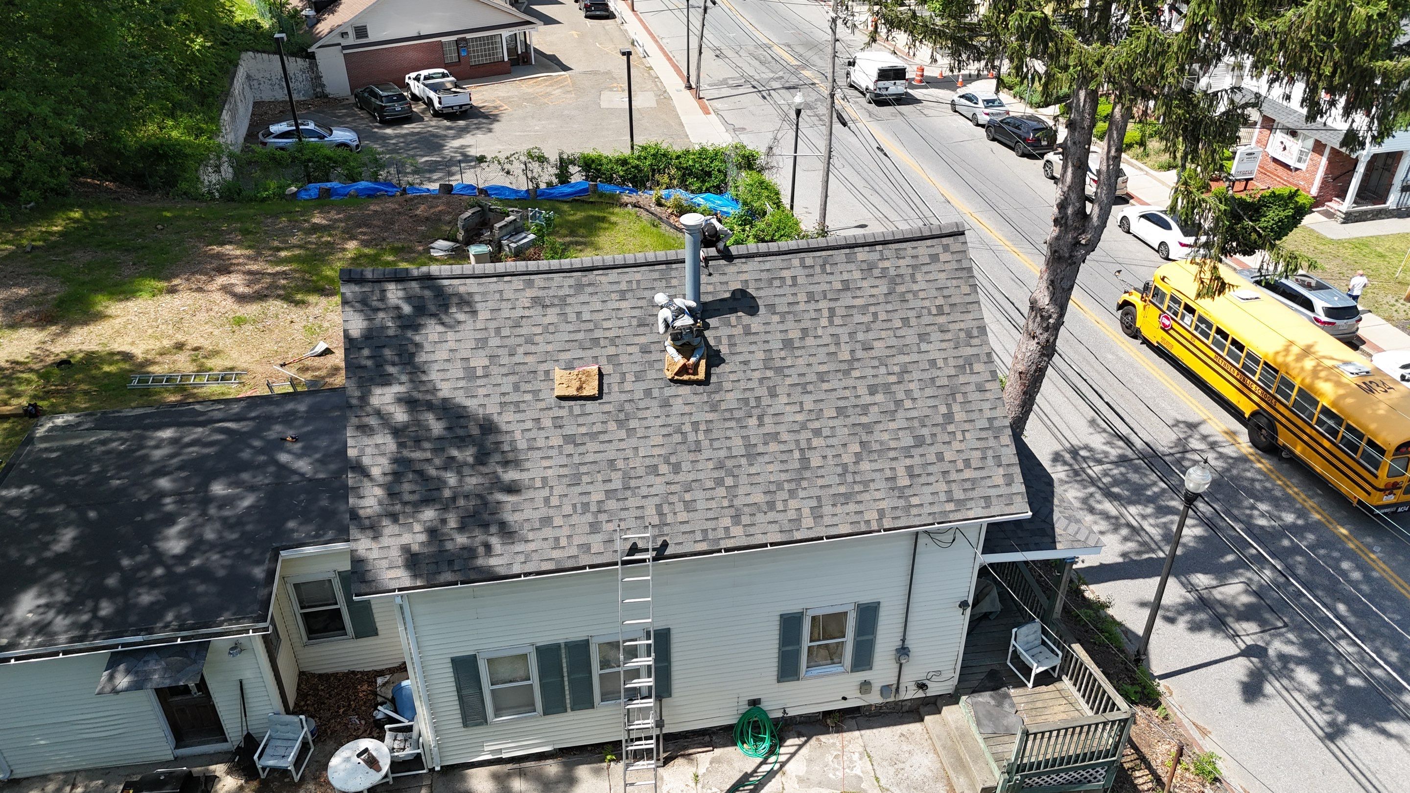 Roof Replacement & Fascia Upgrade Methuen, MA by Mighty Dog Roofing of Greater Middlesex County
