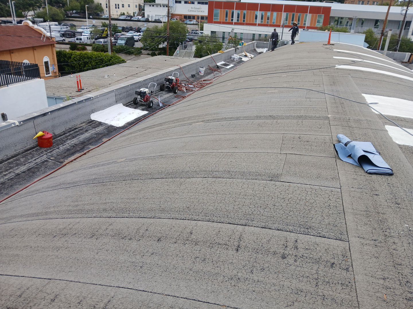 Commercial Cool Roof System  by Hull Brothers Roofing