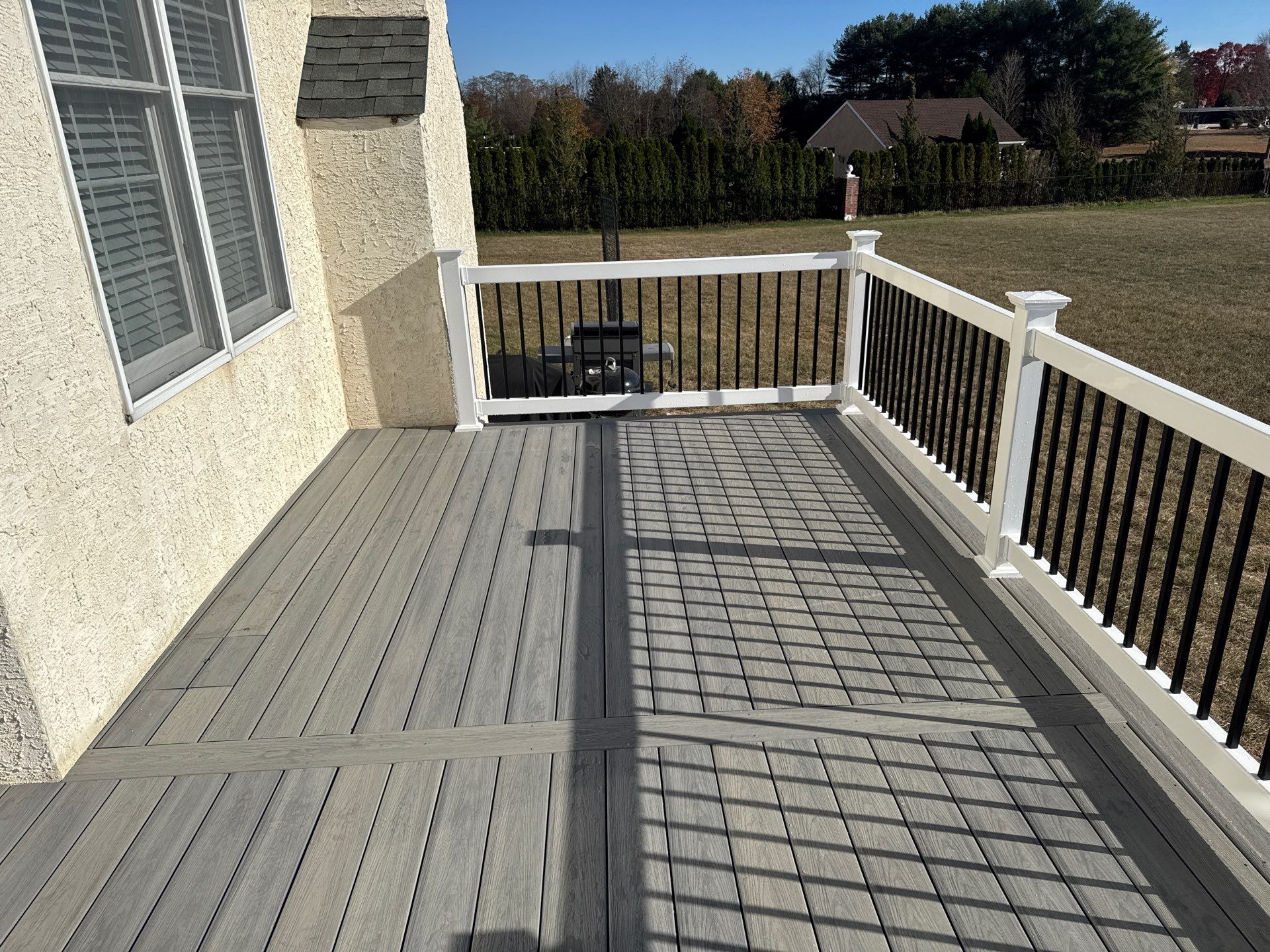 New Deck using Deckorators Venture - Color Saltwater by deck guardian