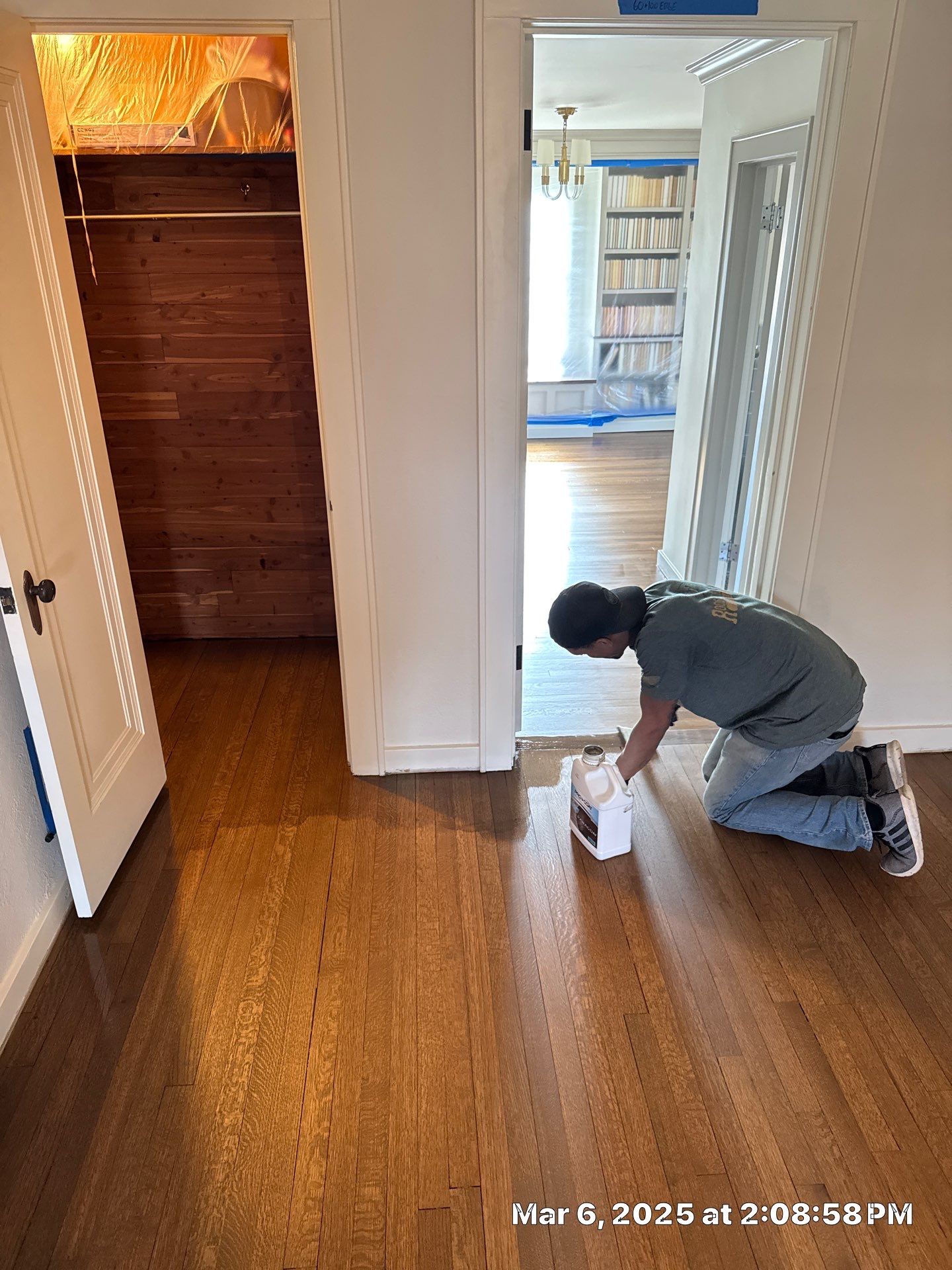 Damaged floors? No Problem! by RTBaldwin Hardwood Floors