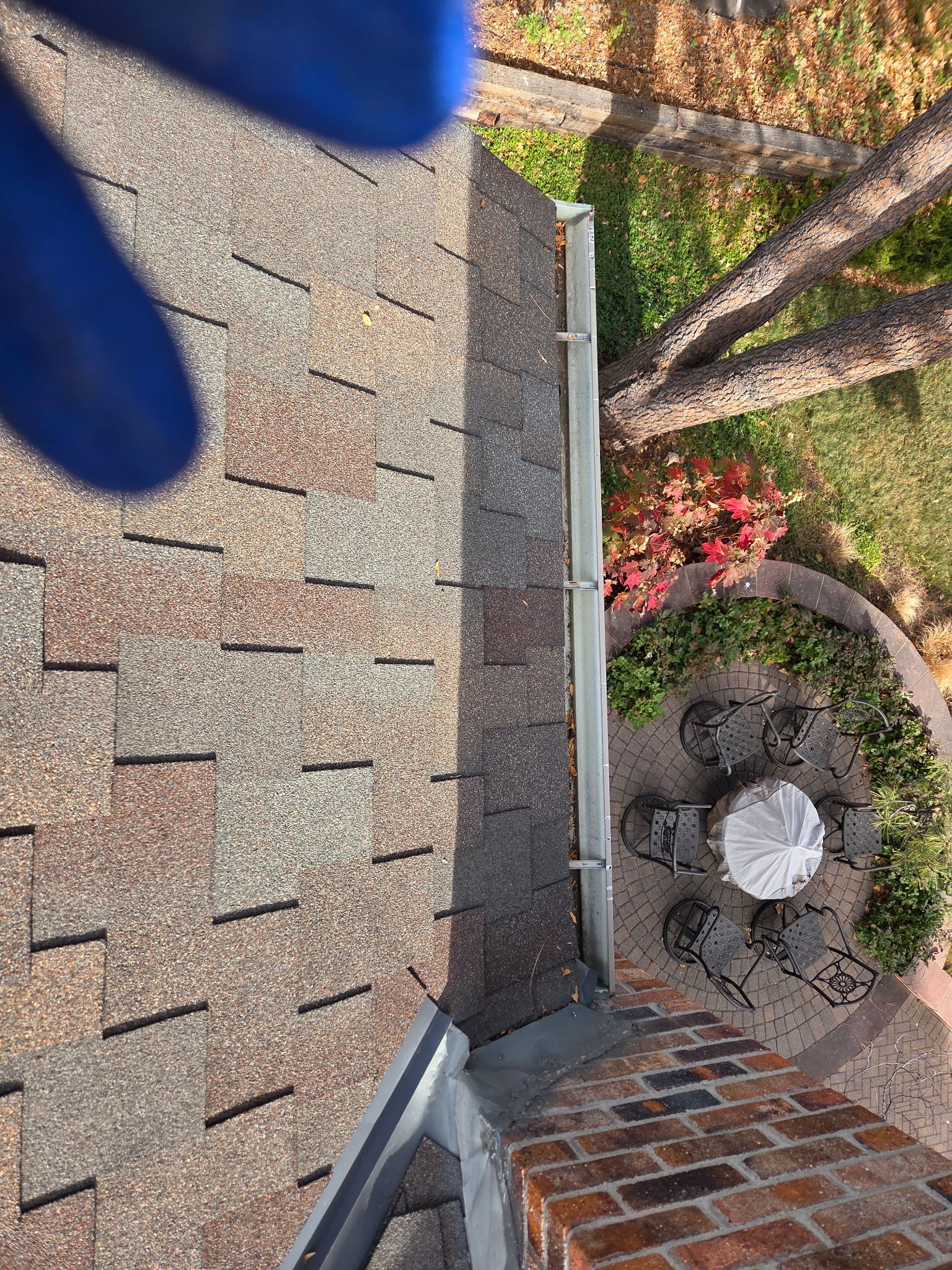 Gutter and Downspout Cleaning by RTP Roofing Company