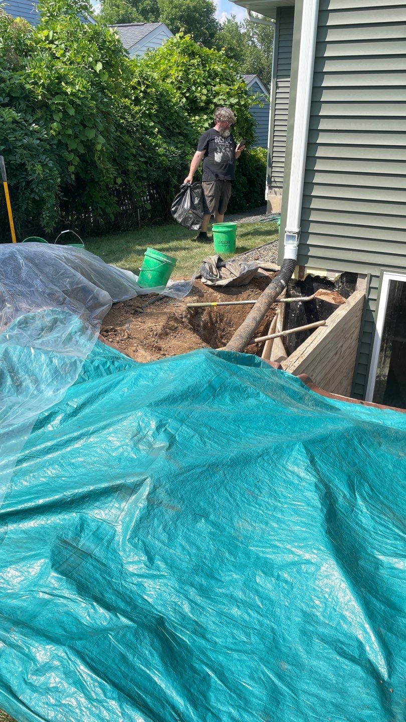 Keeping the Egress Window Well Dry by Waterproofing Northeast