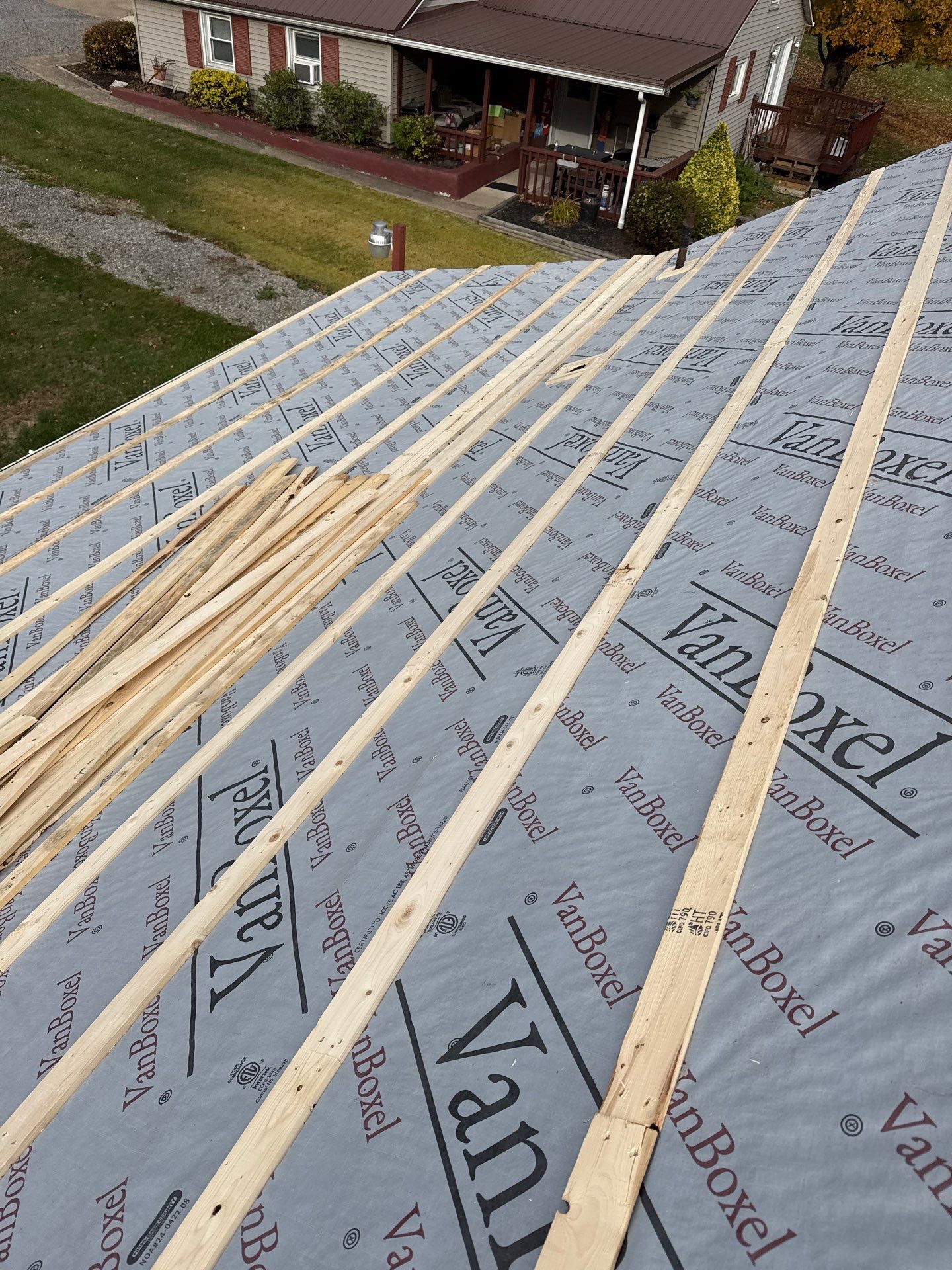 Edward Seal Full Metal Roof Installation by Good Hands Roofing