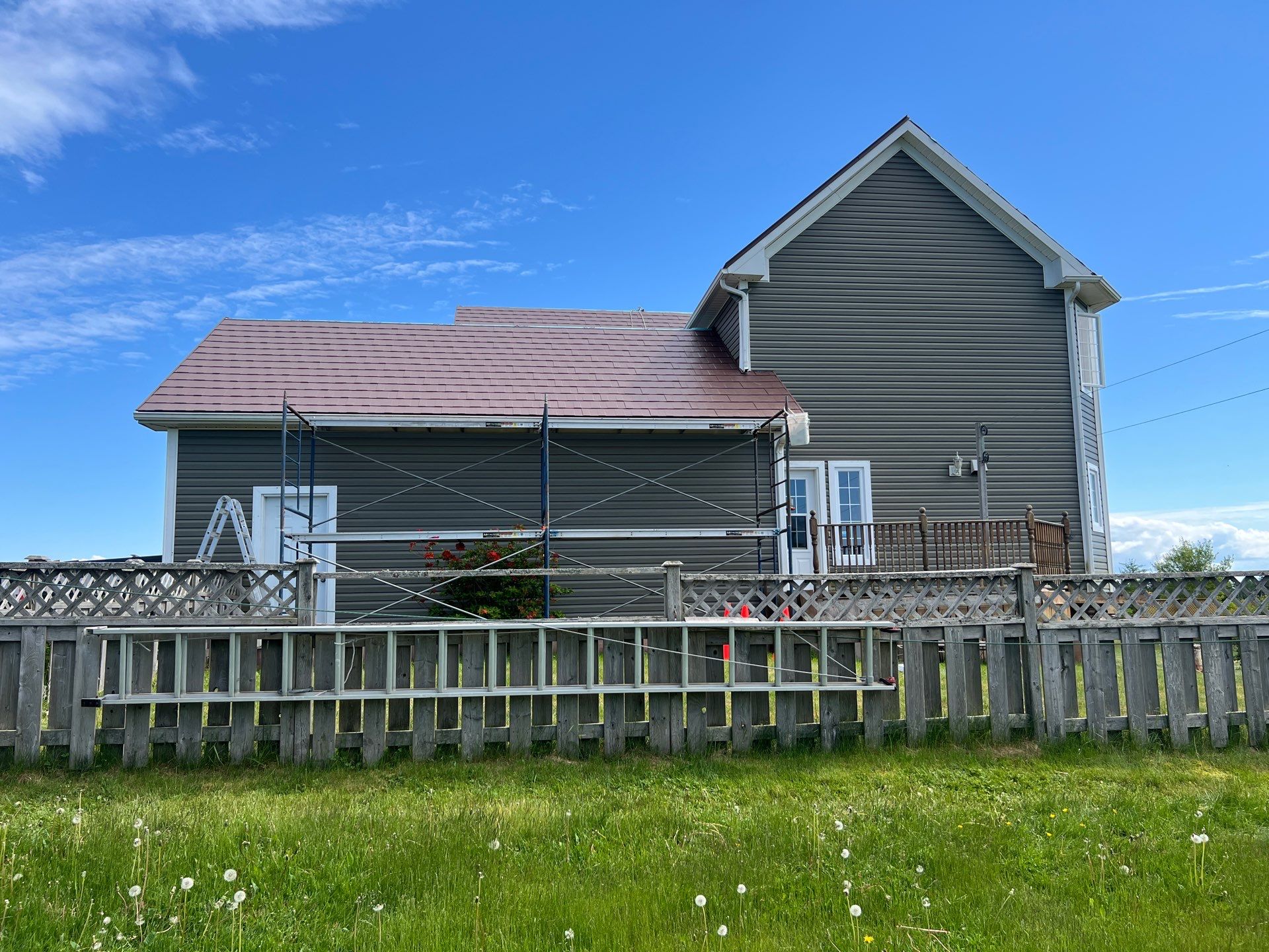 Residential Roofing Installation using Wakefield Bridge Steel Shingle by Ideal Steel by Artisan Roofing & Home Improvements Inc.