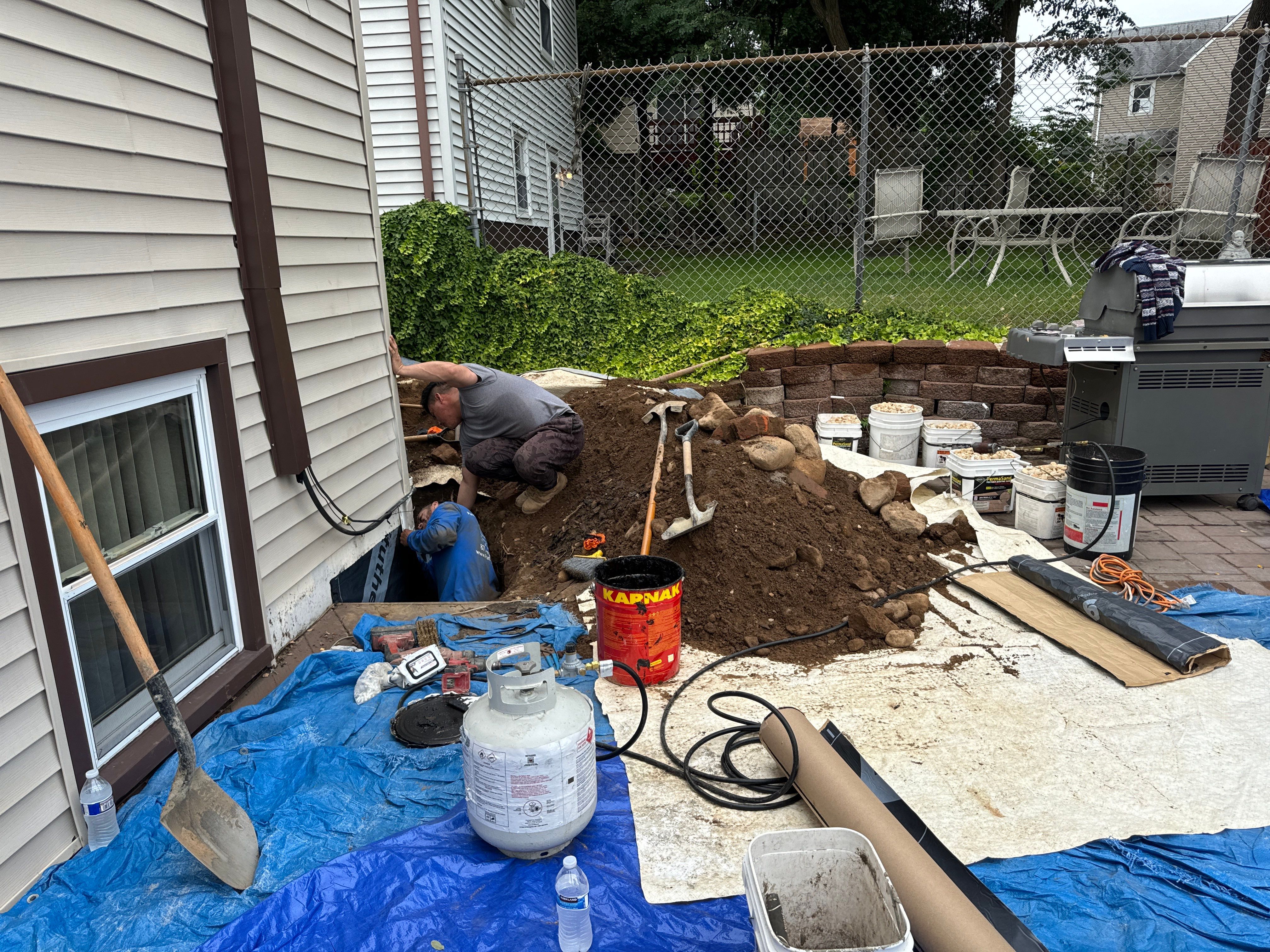 Basement Waterproofing Parsippany NJ by Pure Service Pro, LLC 