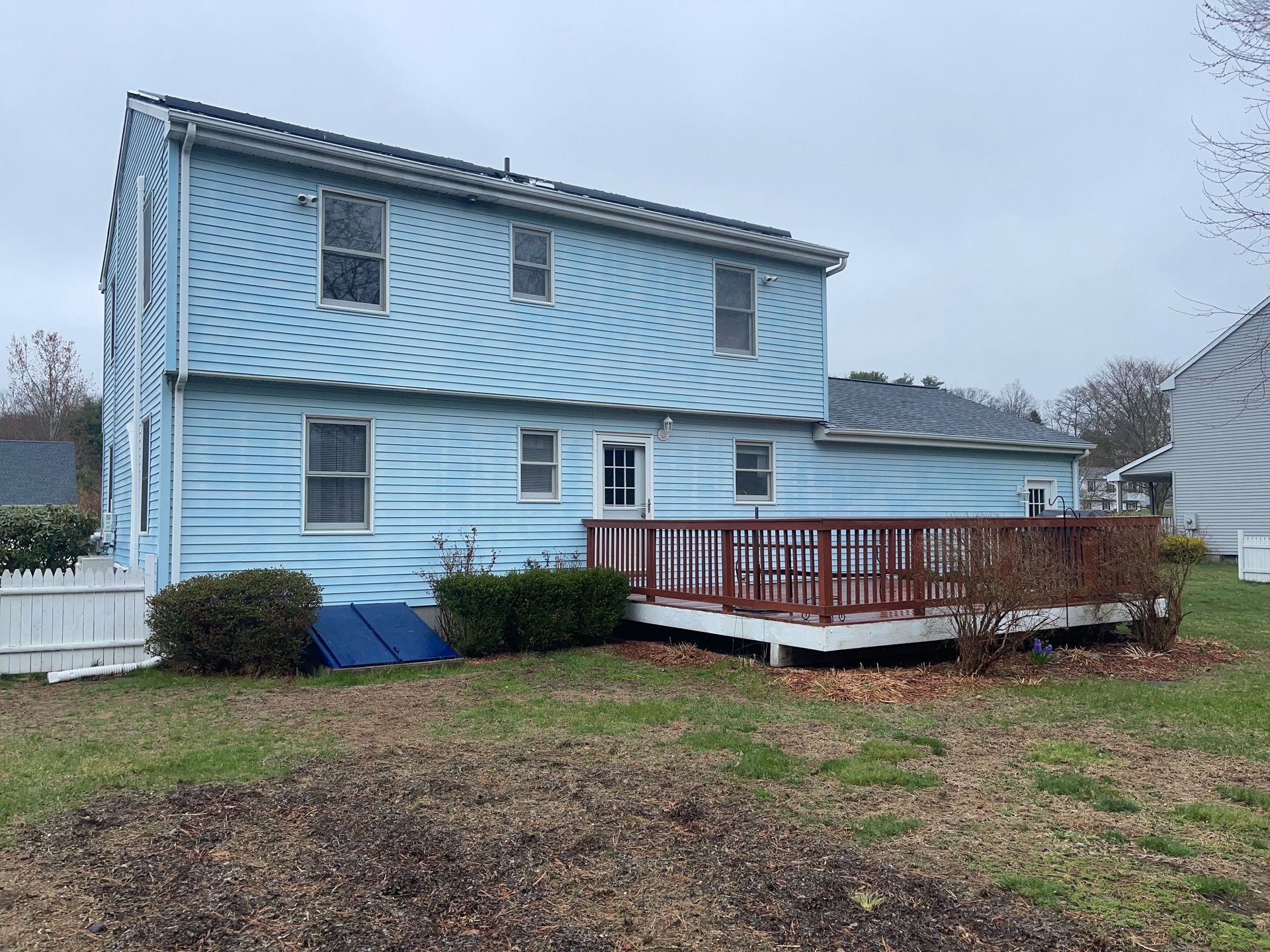 Siding Installation using CertainTeed Monogram Vinyl Siding - D4 - Desert Tan by A Plus Exterior